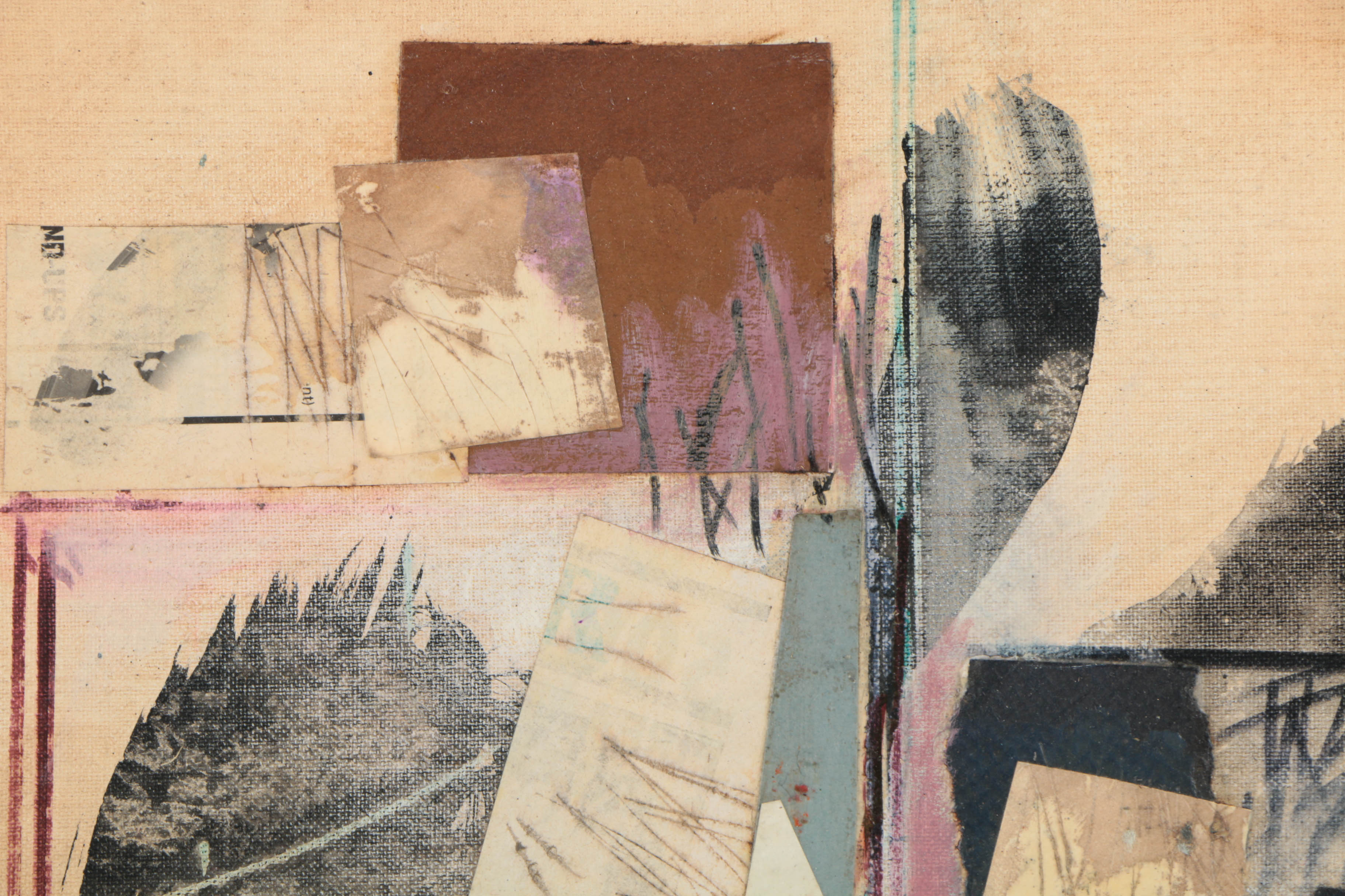 Ronald Ahlström Mixed Media on Canvas "Untitled"