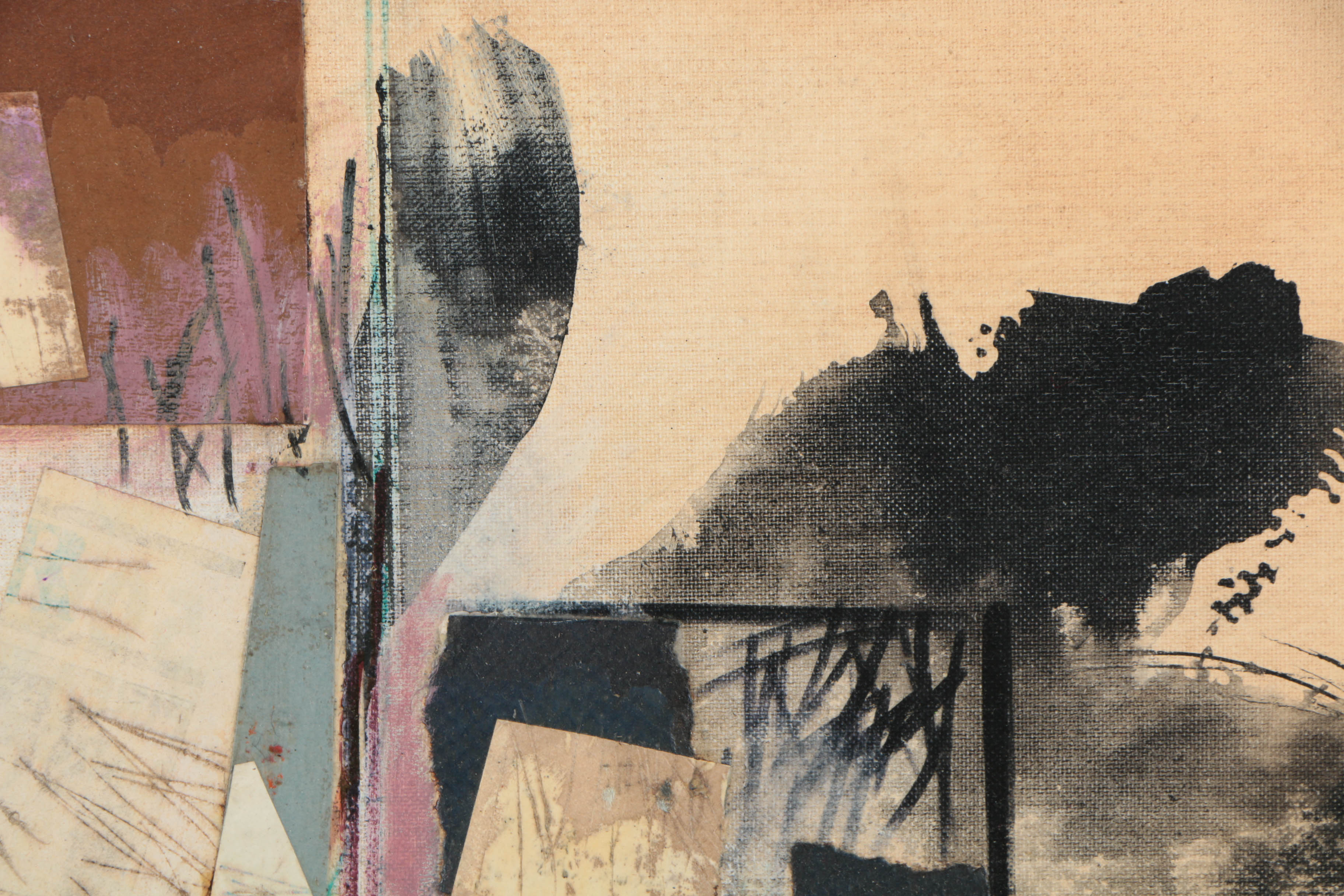 Ronald Ahlström Mixed Media on Canvas "Untitled"