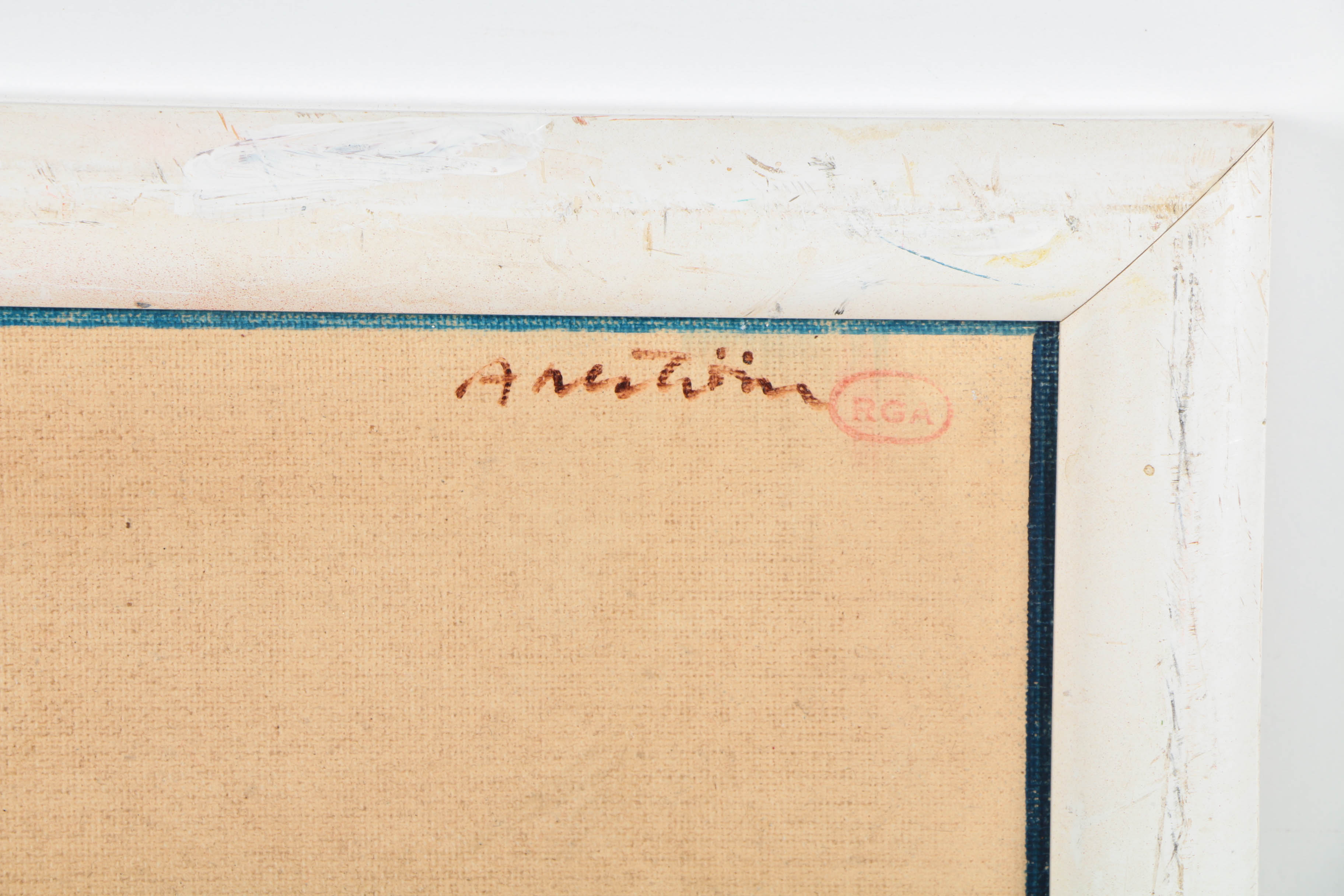 Ronald Ahlström Mixed Media on Canvas "Untitled"