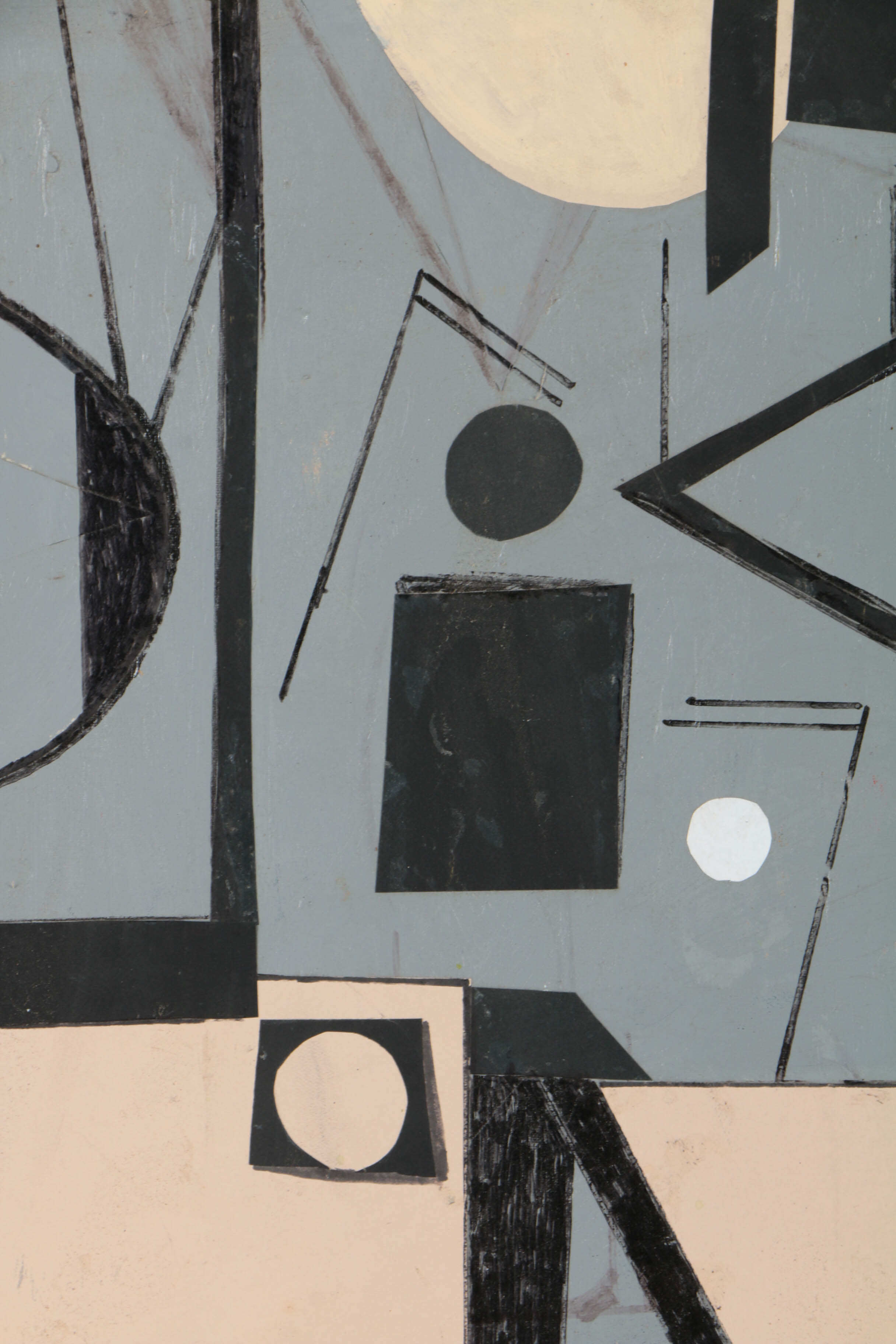 Ronald Ahlström Mixed Media on Board "Untitled"