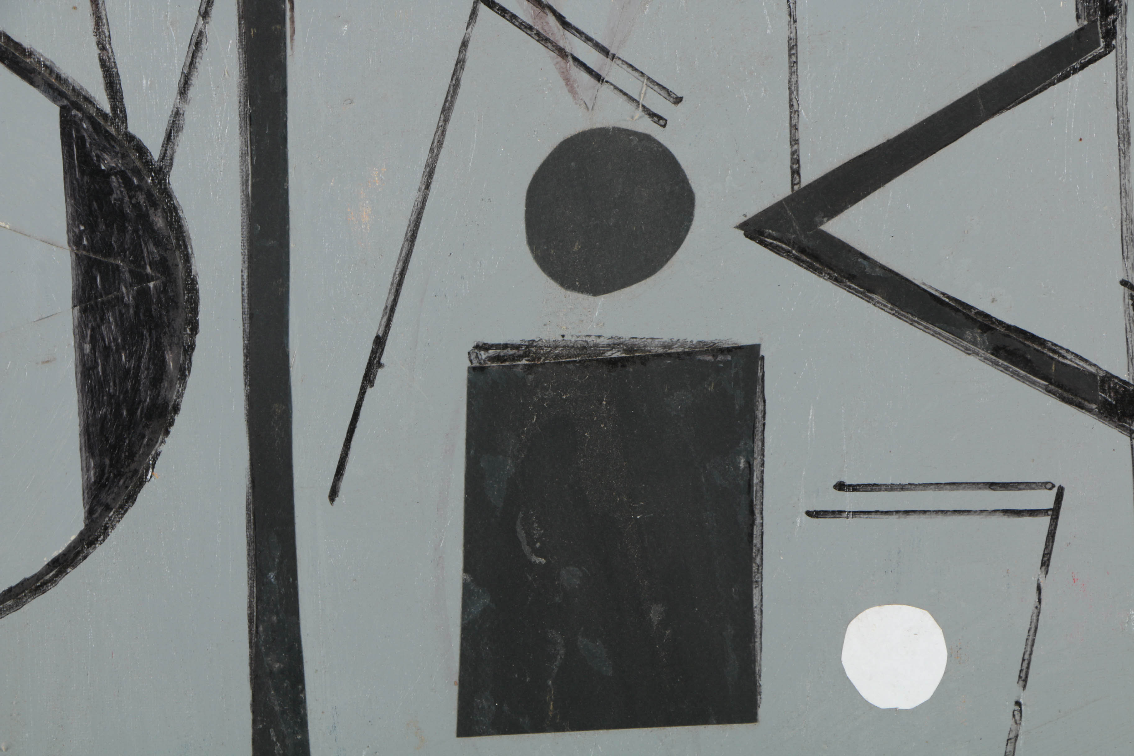 Ronald Ahlström Mixed Media on Board "Untitled"