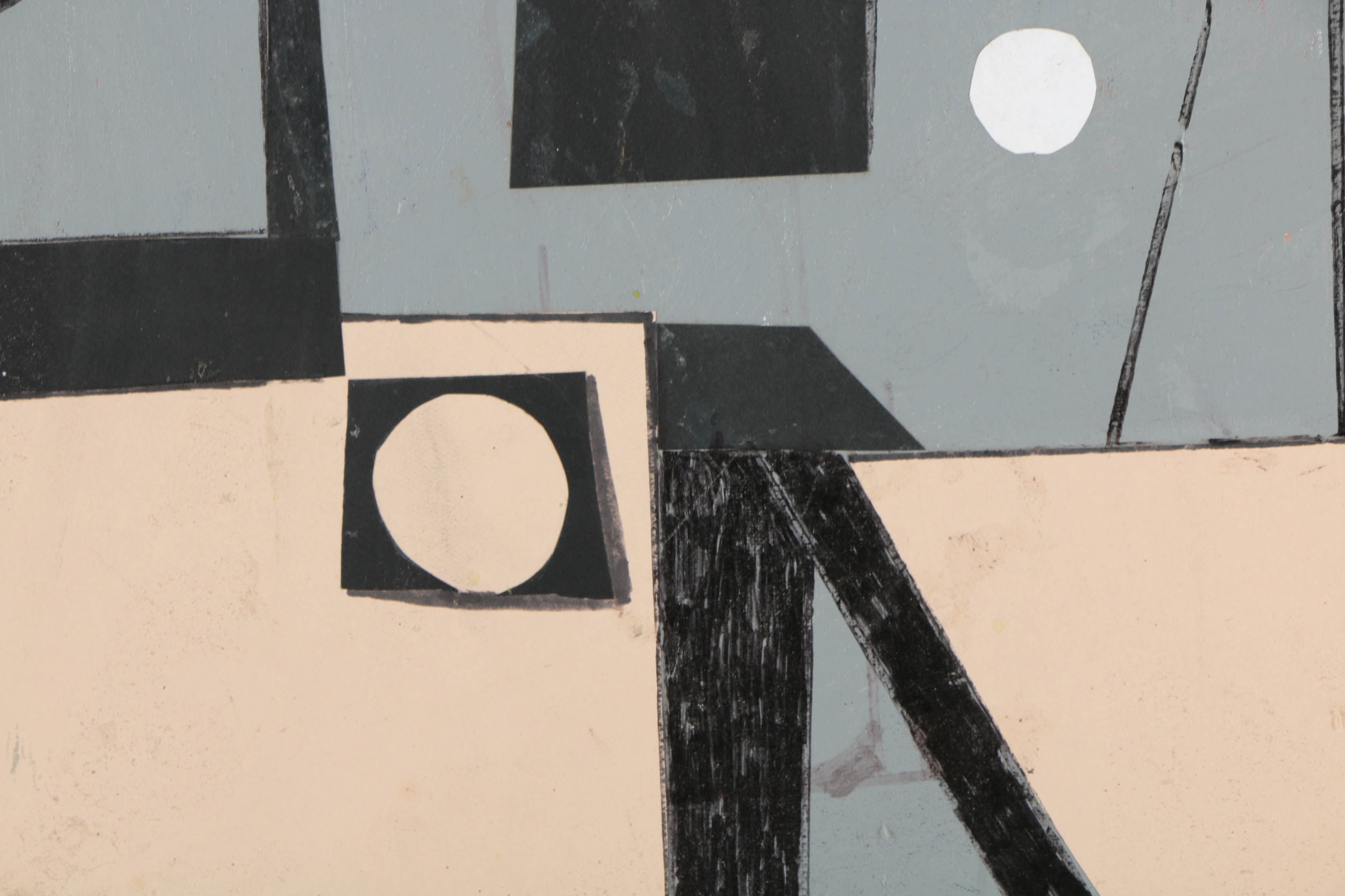 Ronald Ahlström Mixed Media on Board "Untitled"