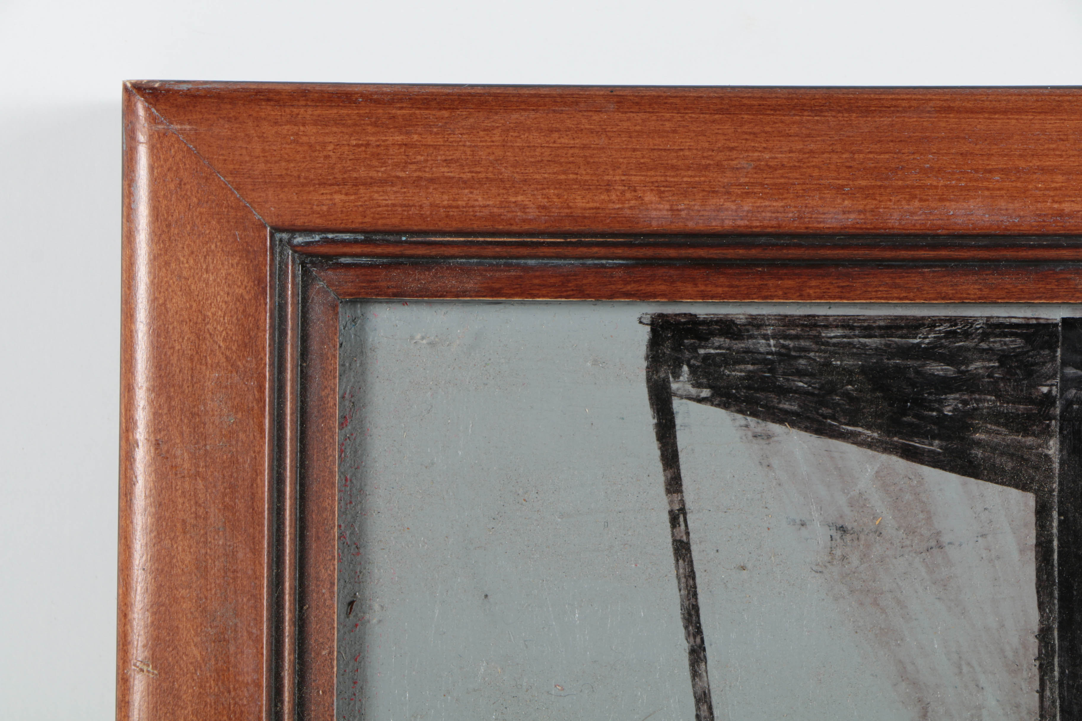 Ronald Ahlström Mixed Media on Board "Untitled"