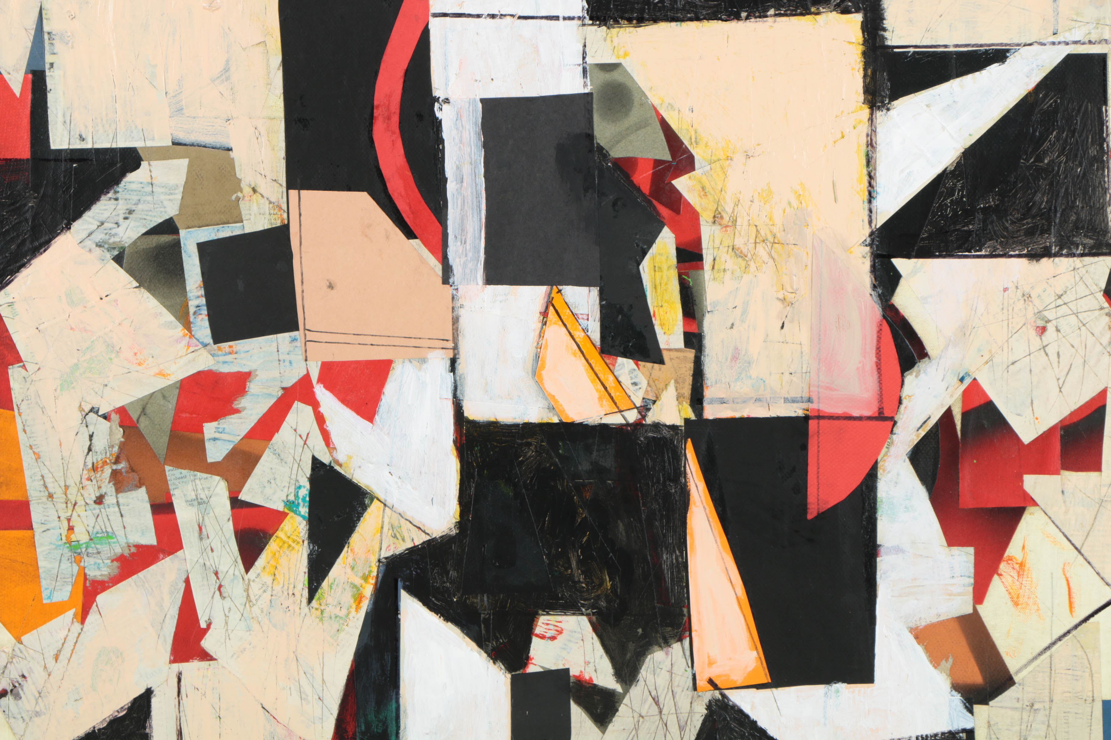 Ronald Ahlström Mixed Media on Canvas "Untitled"