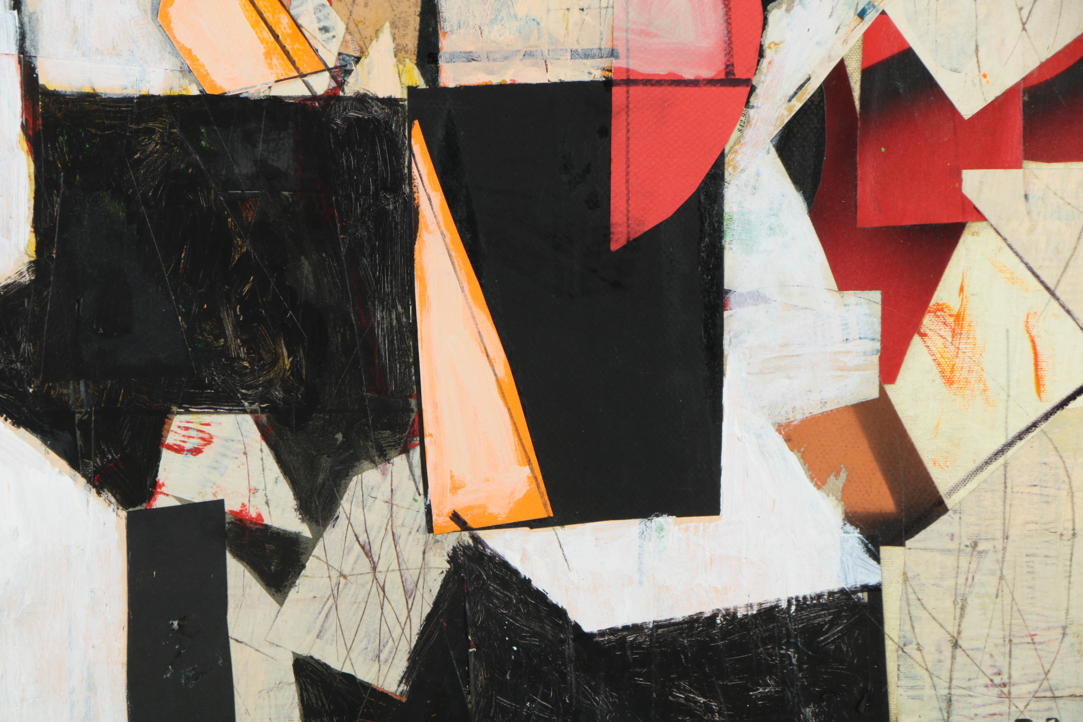 Ronald Ahlström Mixed Media on Canvas "Untitled"