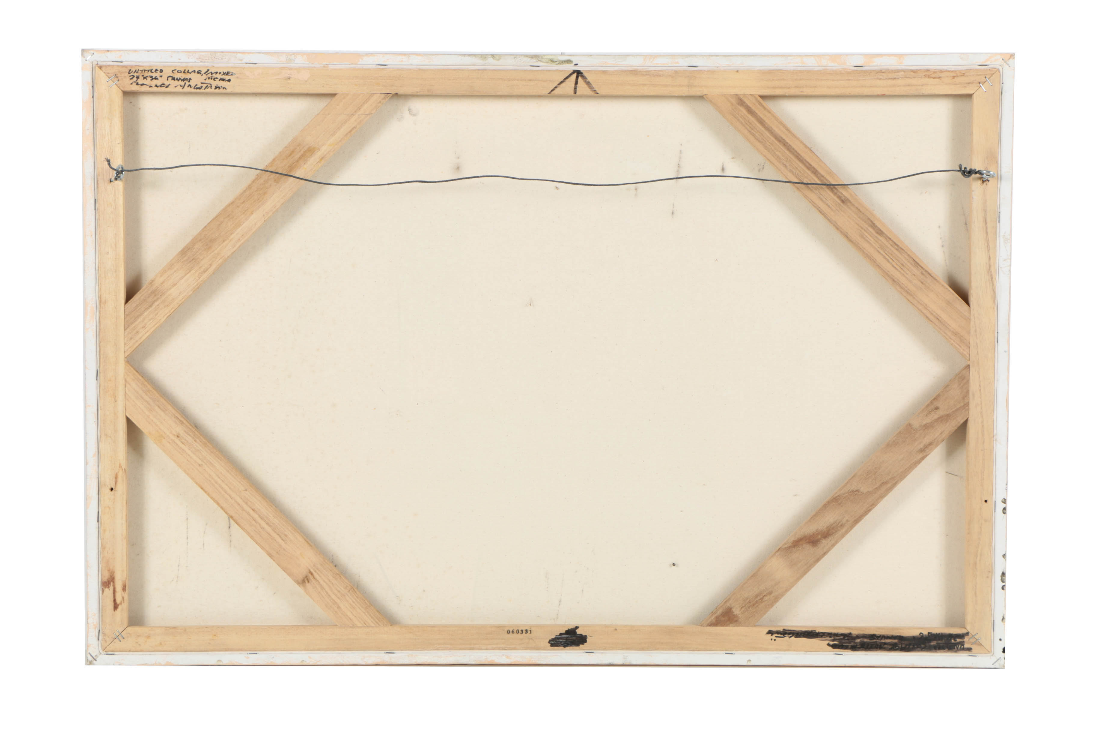 Ronald Ahlström Mixed Media on Canvas "Untitled"