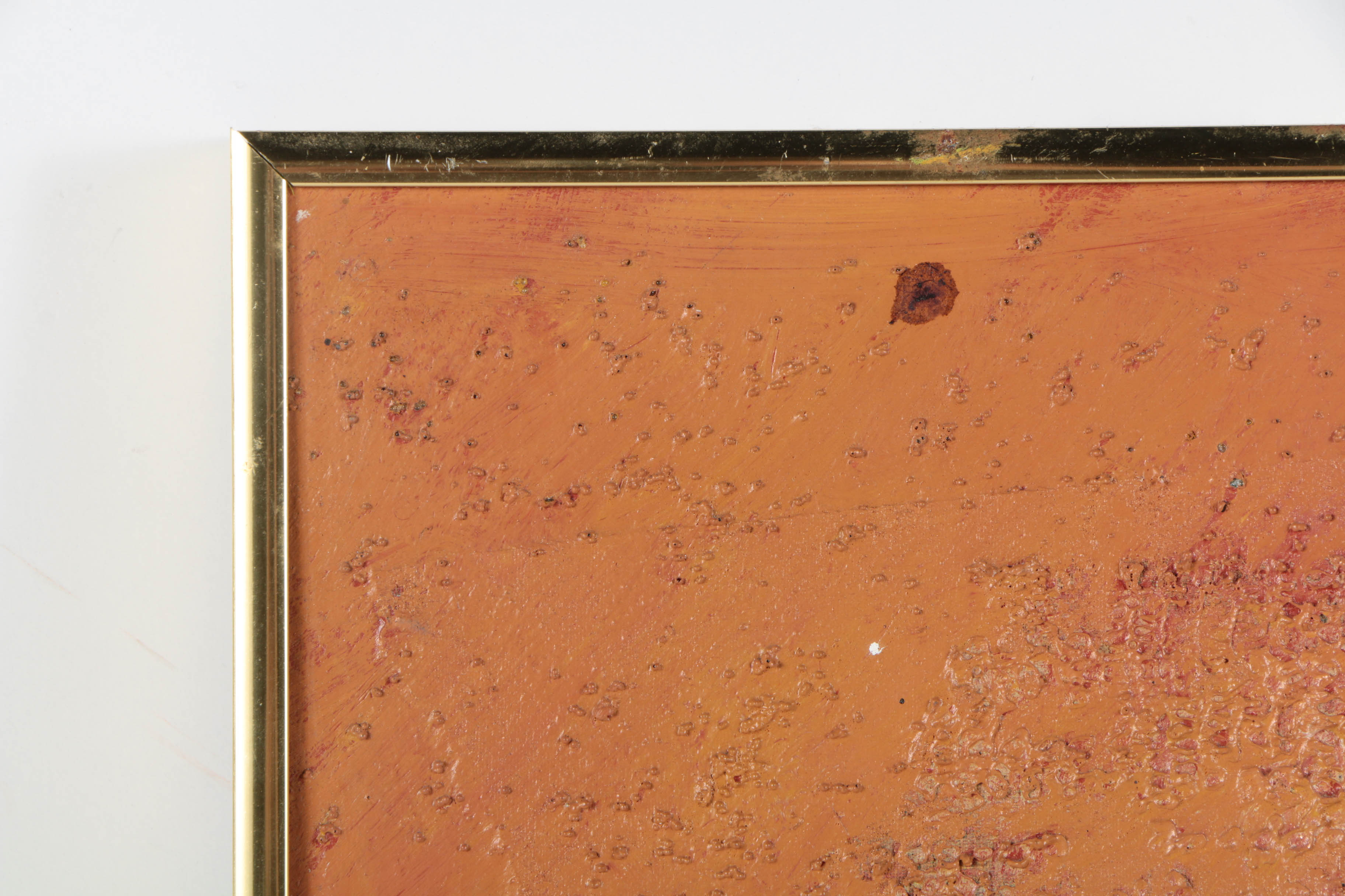 Ronald Ahlström Mixed Media Collage on Board "Untitled"