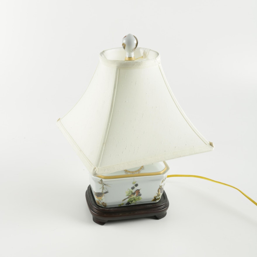 Bird Themed Table Lamp