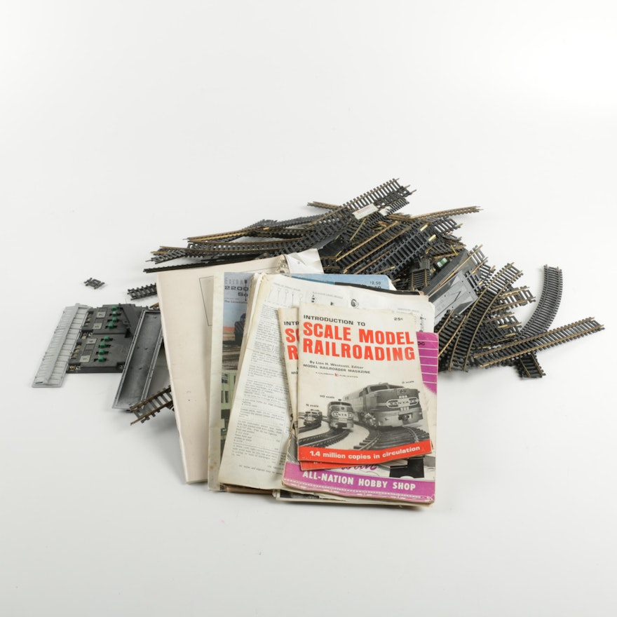 Model Train Track and Booklets