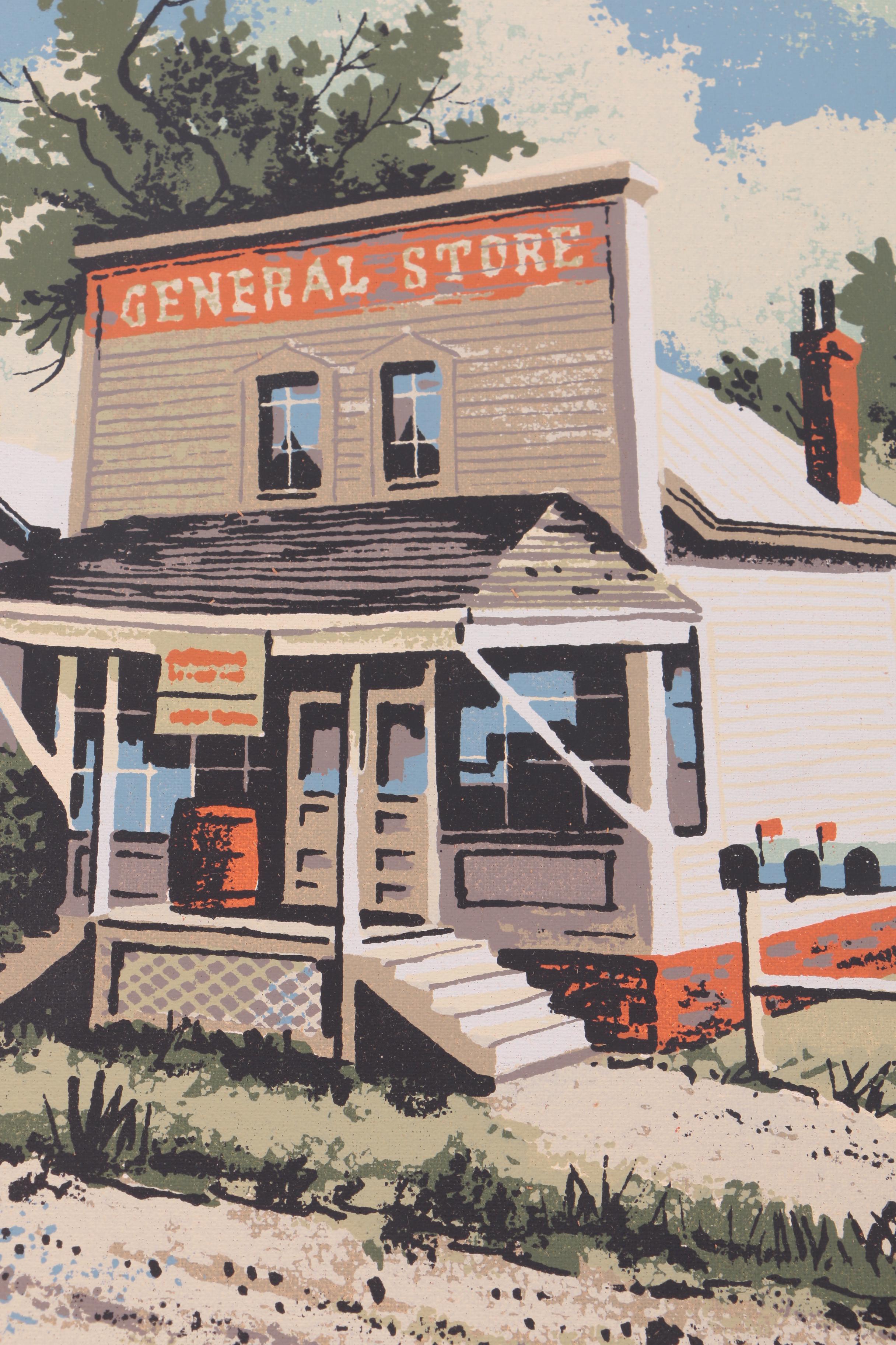 Mark Coomer Serigraphs of Western America