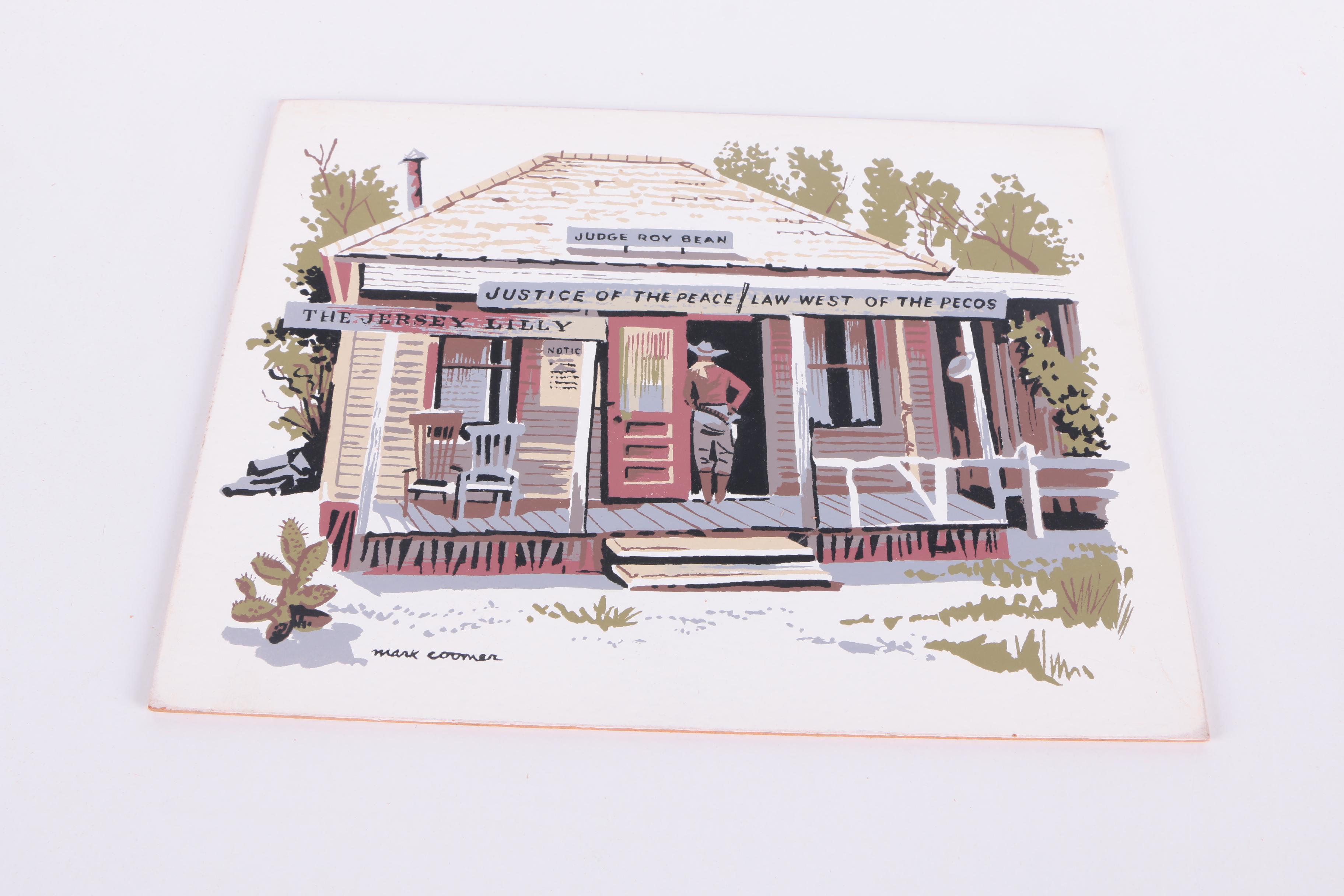 Mark Coomer Serigraphs of Western America