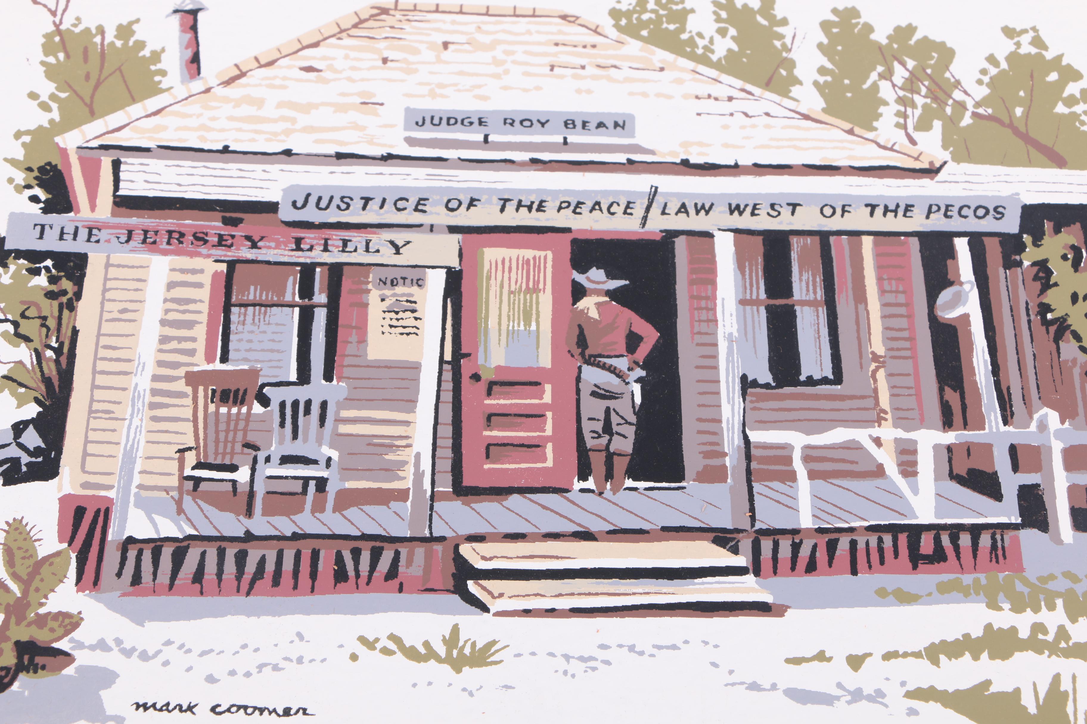 Mark Coomer Serigraphs of Western America