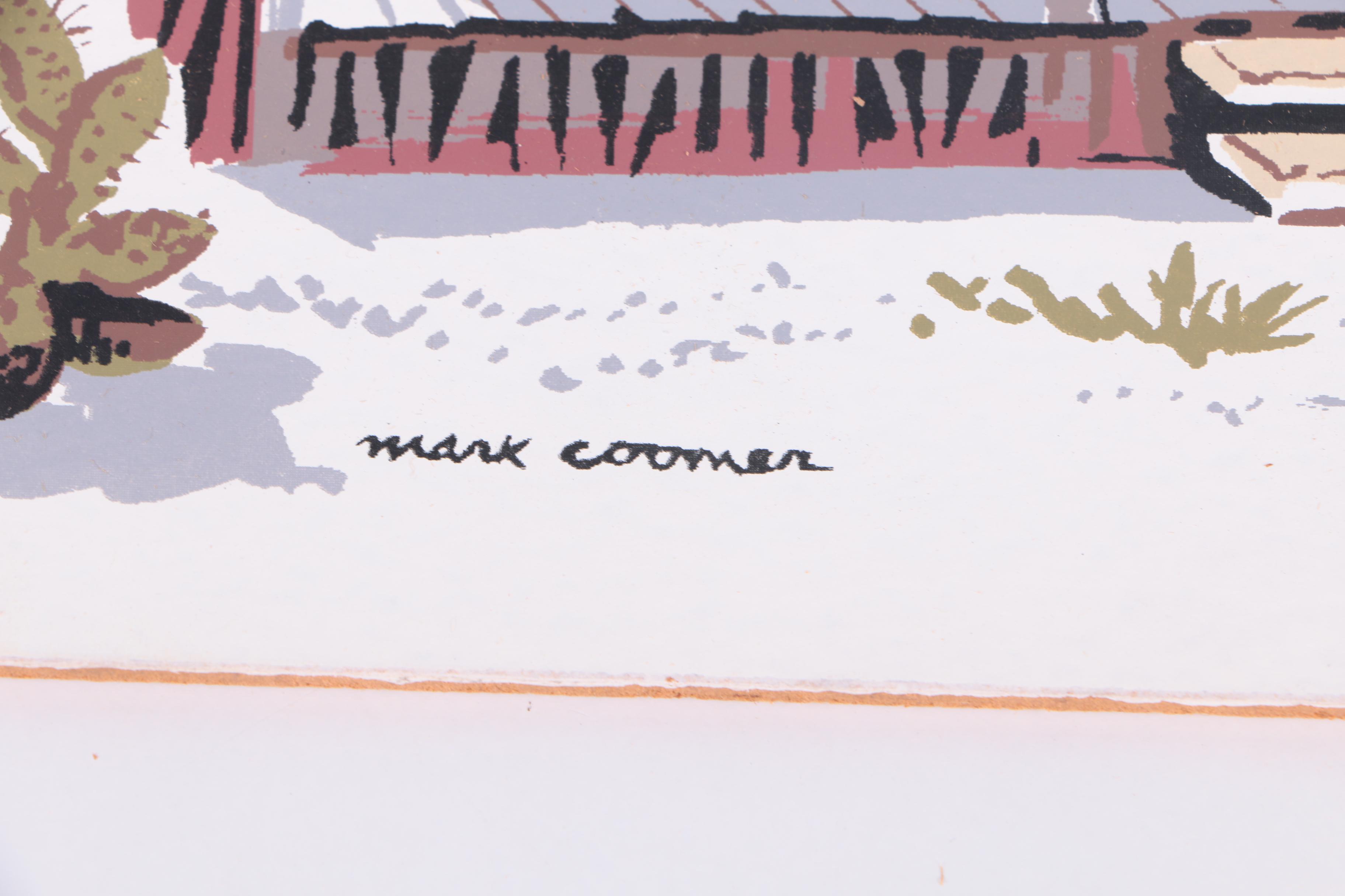 Mark Coomer Serigraphs of Western America