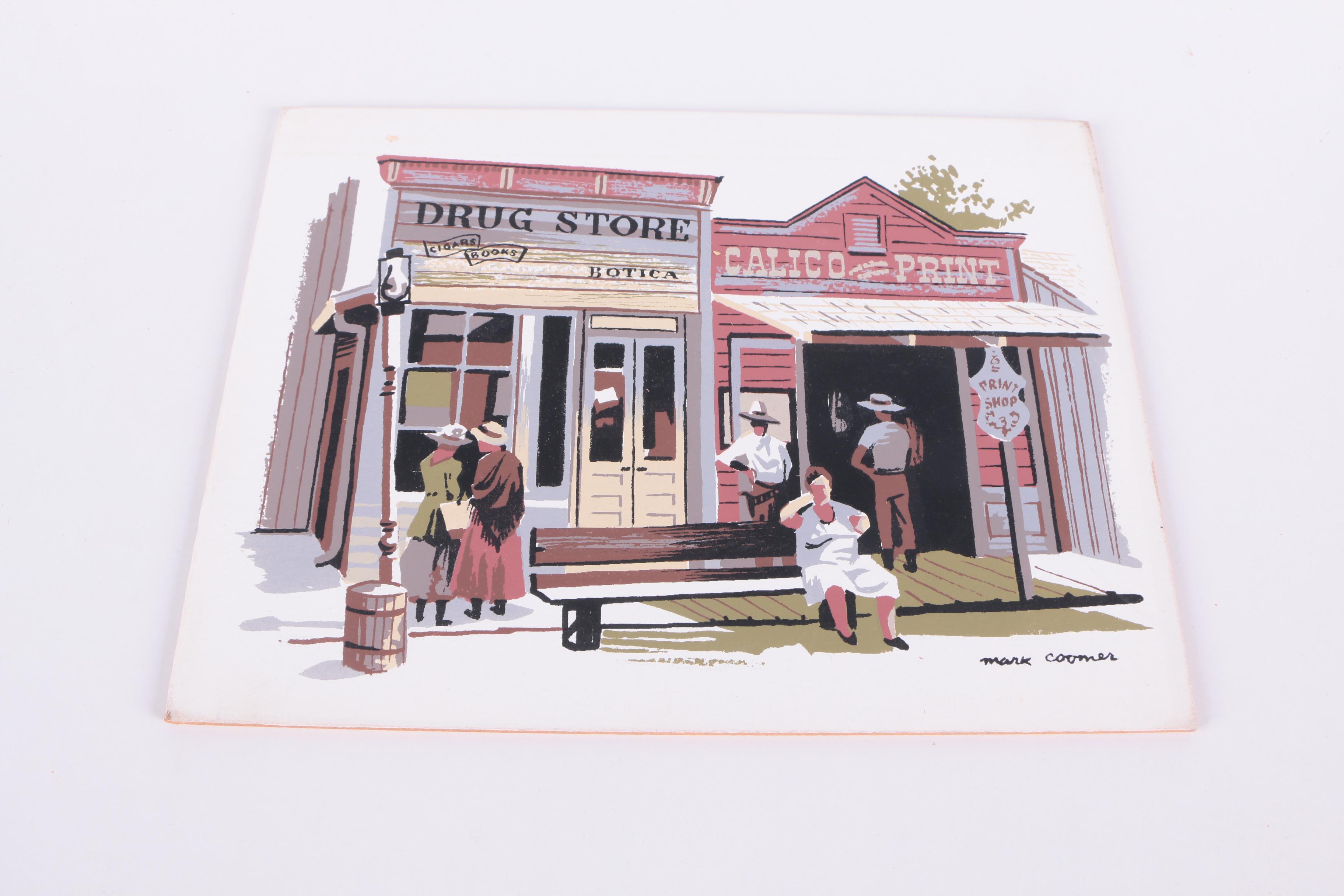 Mark Coomer Serigraphs of Western America
