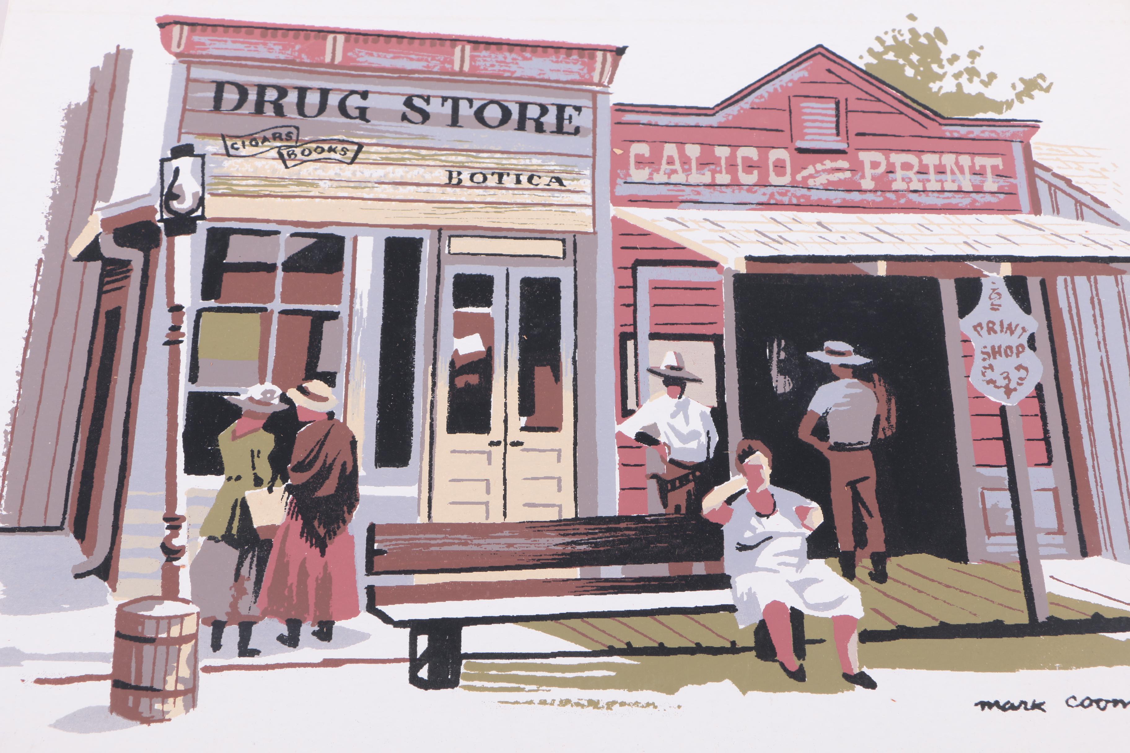Mark Coomer Serigraphs of Western America