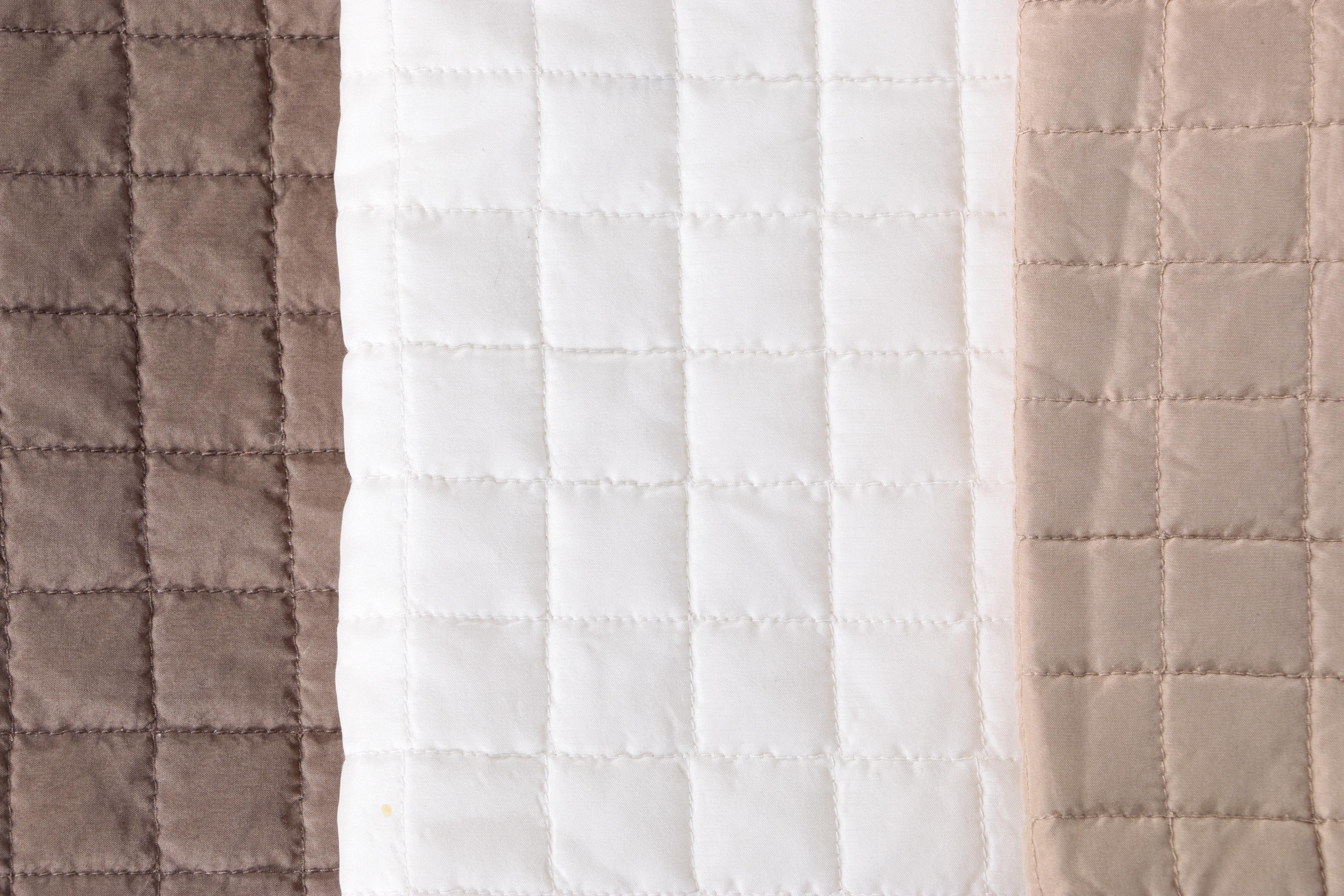 Washable Silk Quilted Bedding by Ann Gish