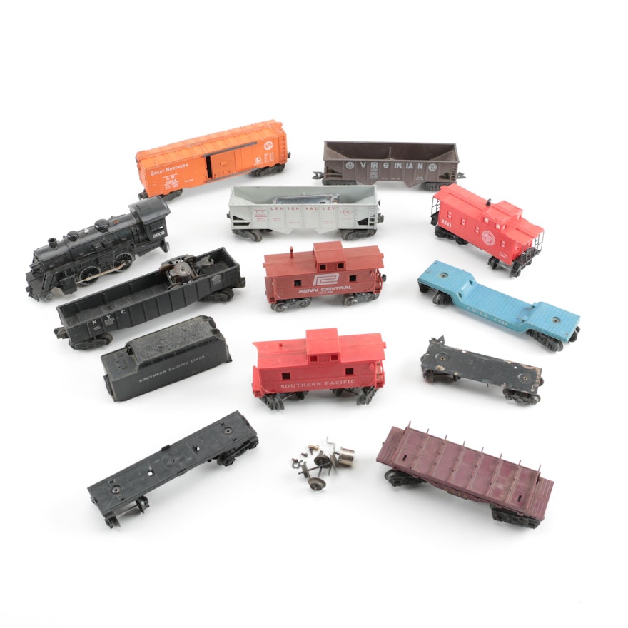 Assortment of Model Train Cars