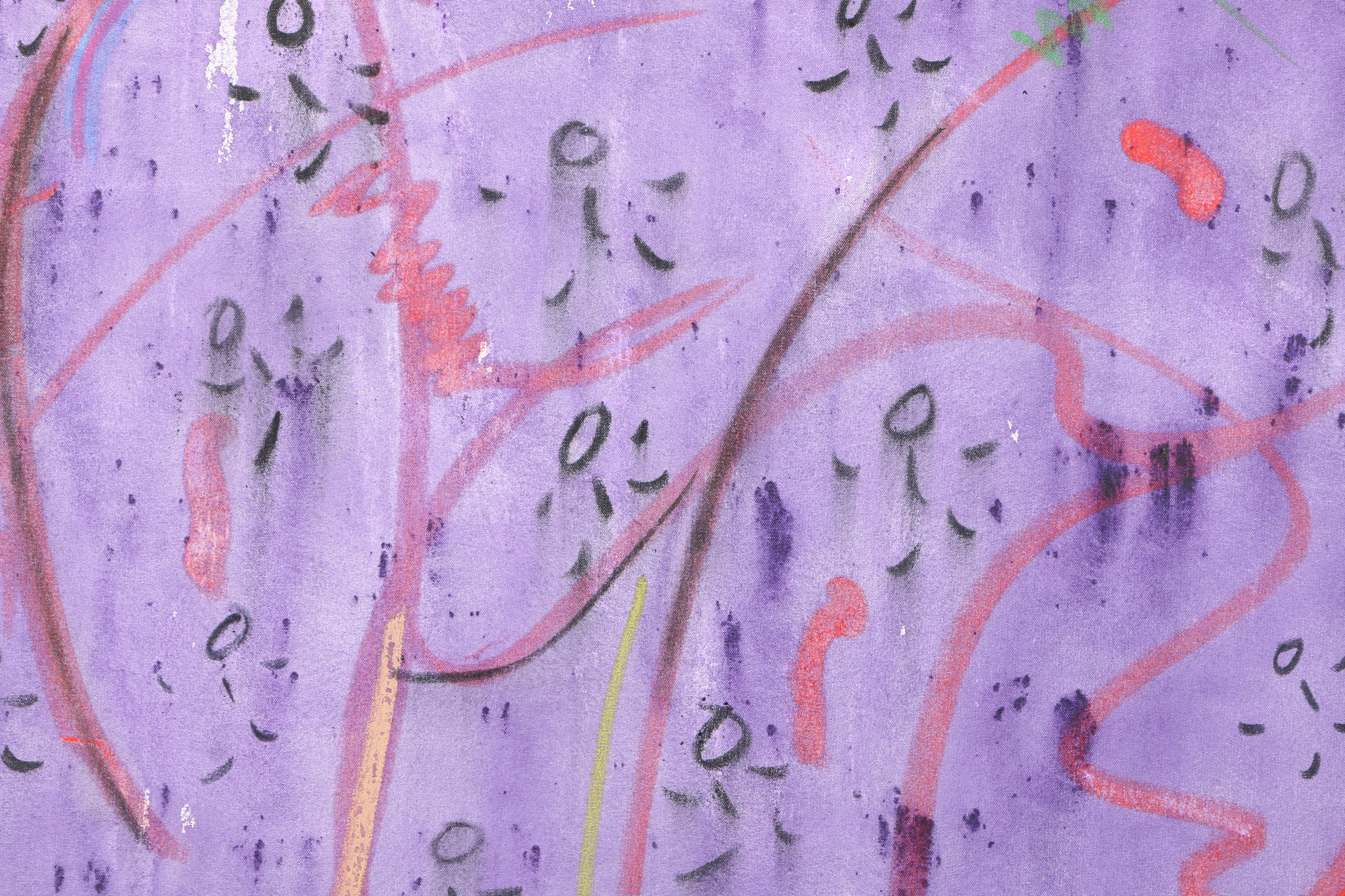 Oil Painting on Canvas of Abstract Composition