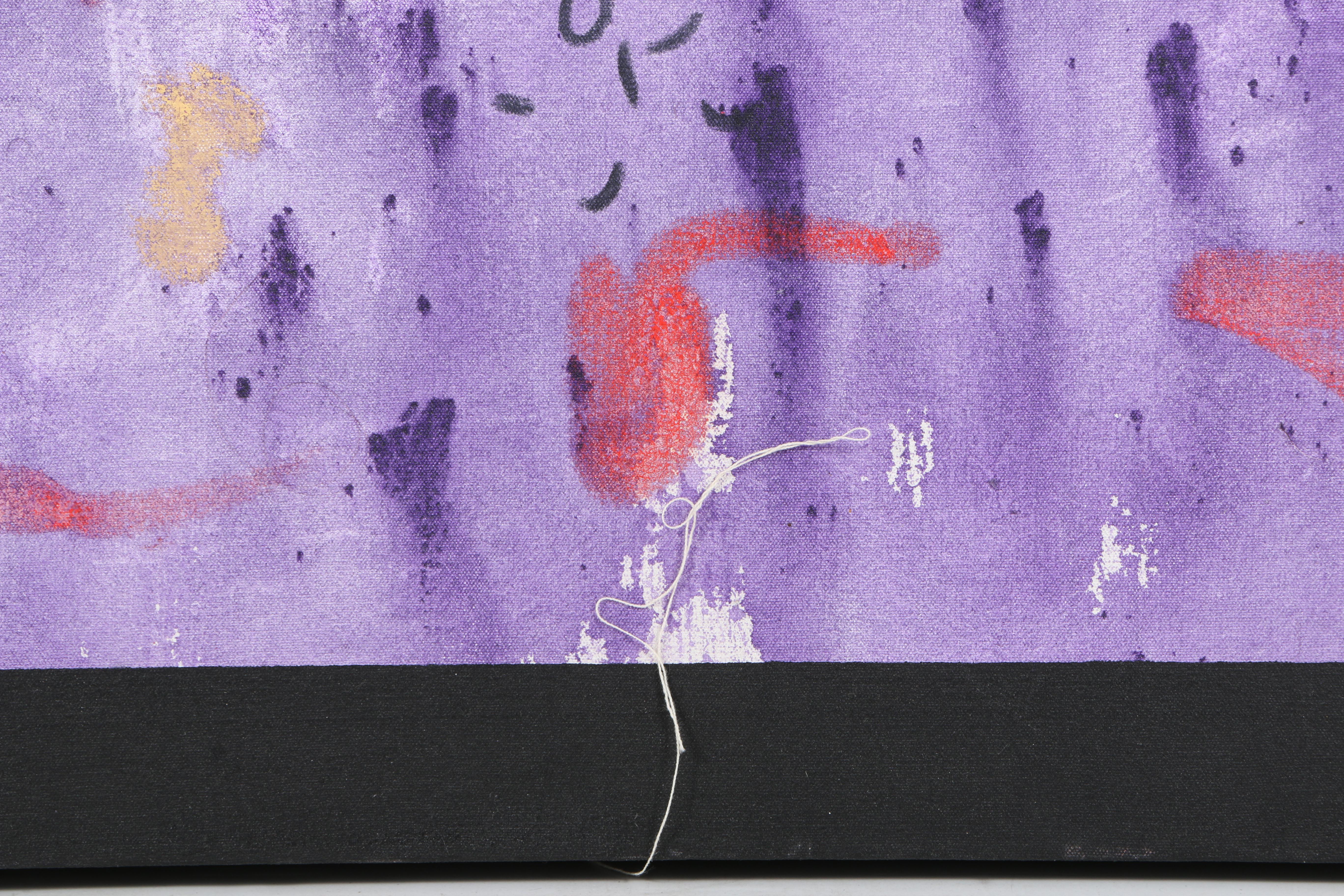 Oil Painting on Canvas of Abstract Composition