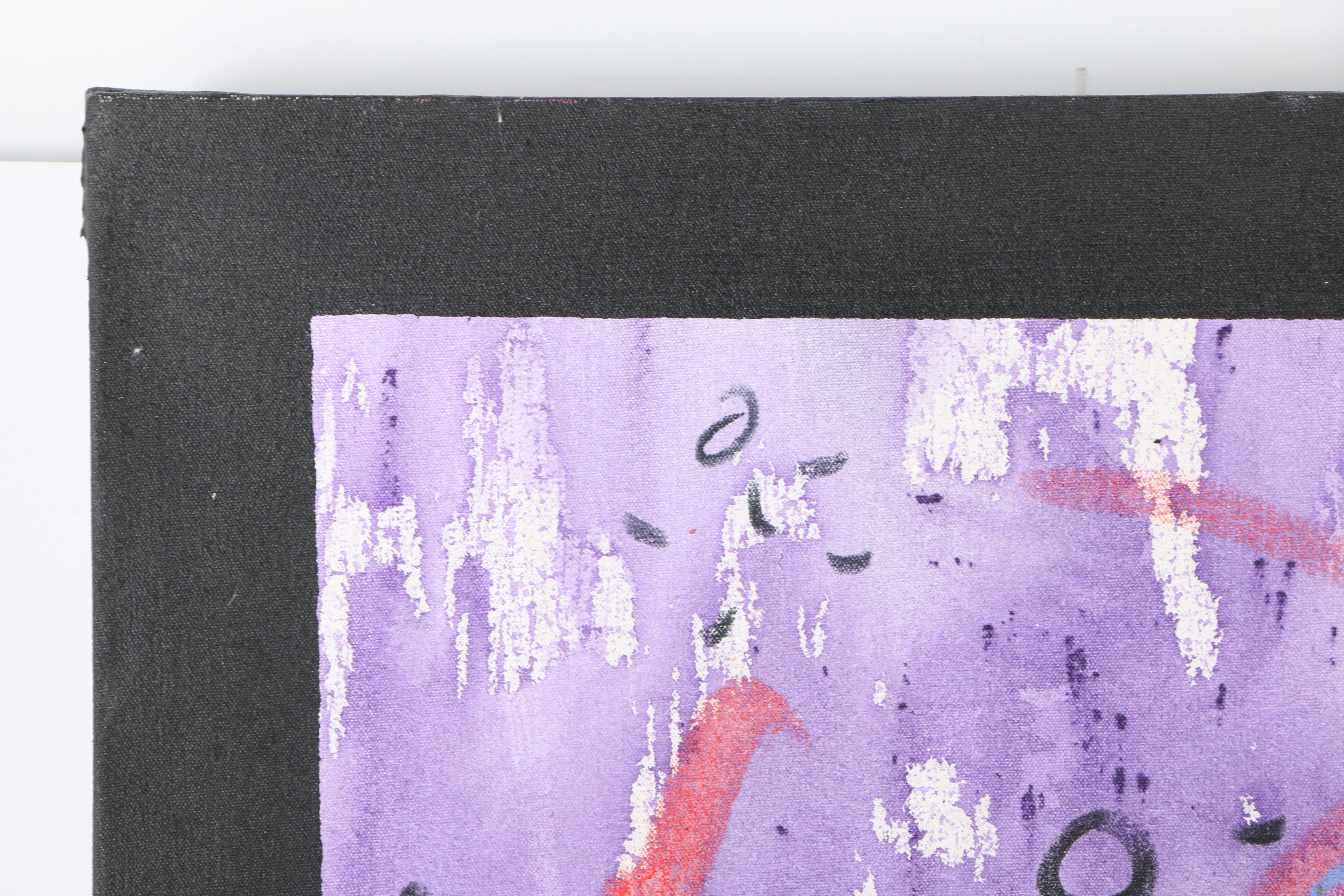 Oil Painting on Canvas of Abstract Composition