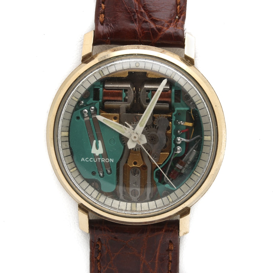 Accutron Gold Filled Wristwatch