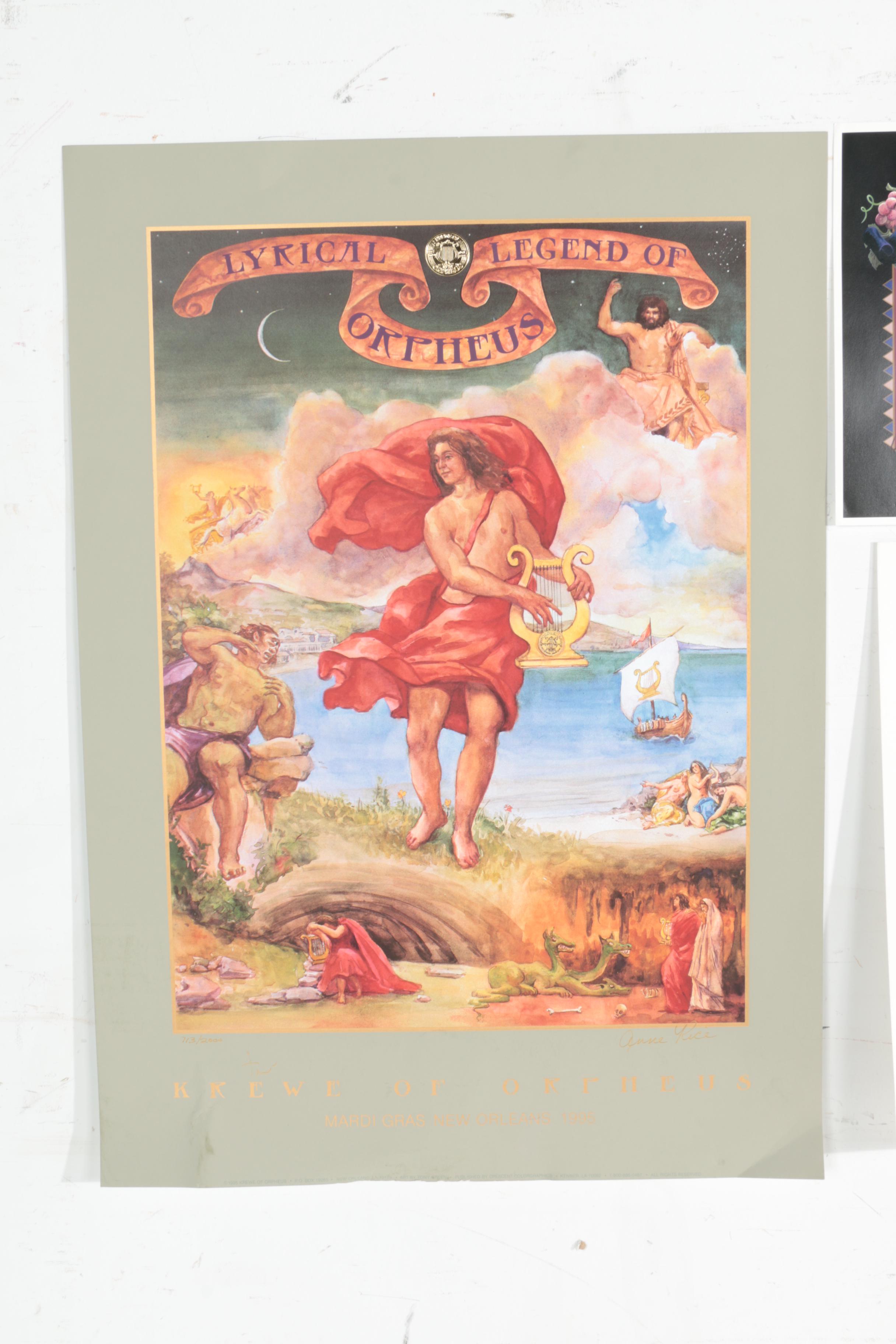 Collection of Limited Edition Louisiana State Event Posters