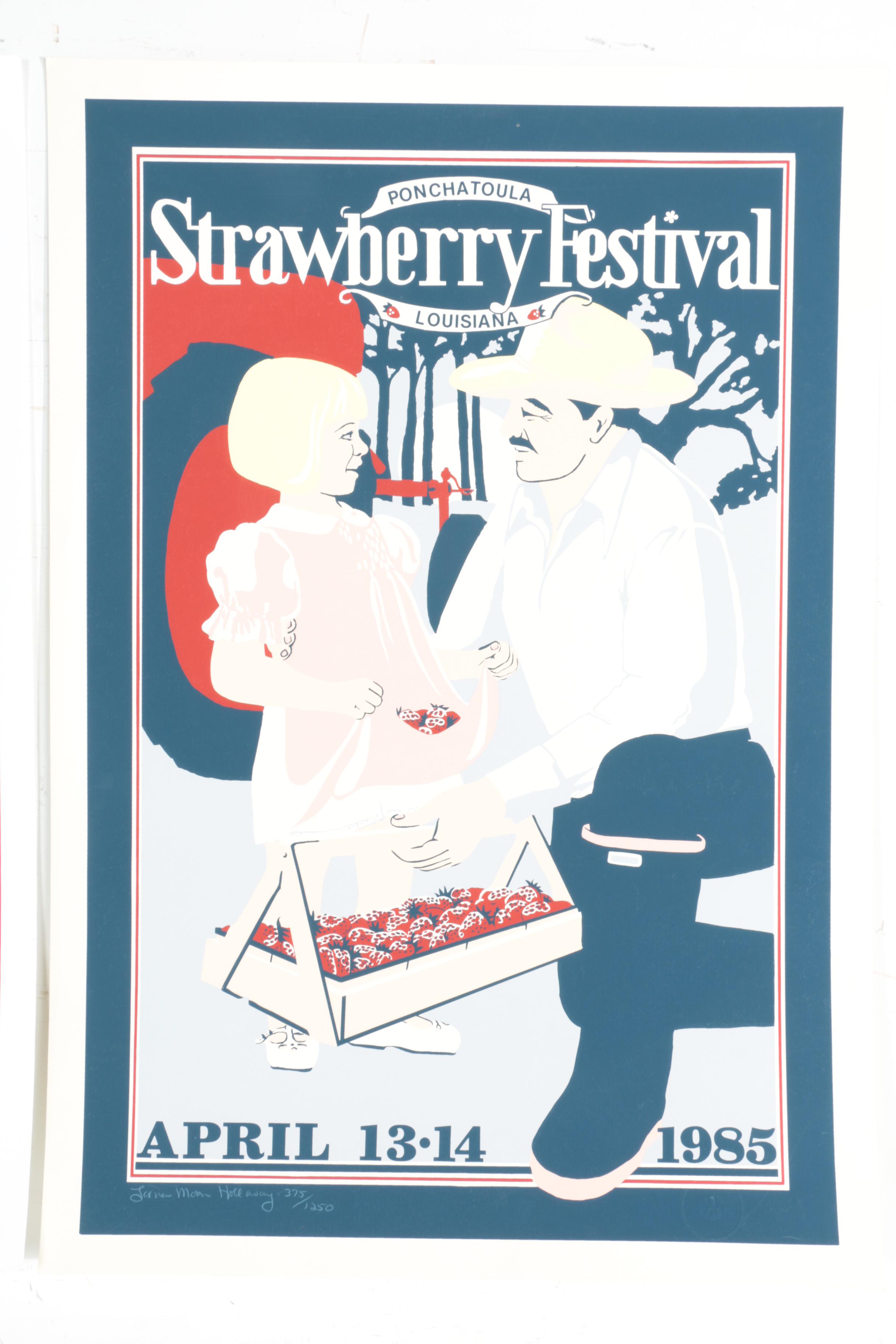 Collection of Limited Edition Louisiana State Event Posters