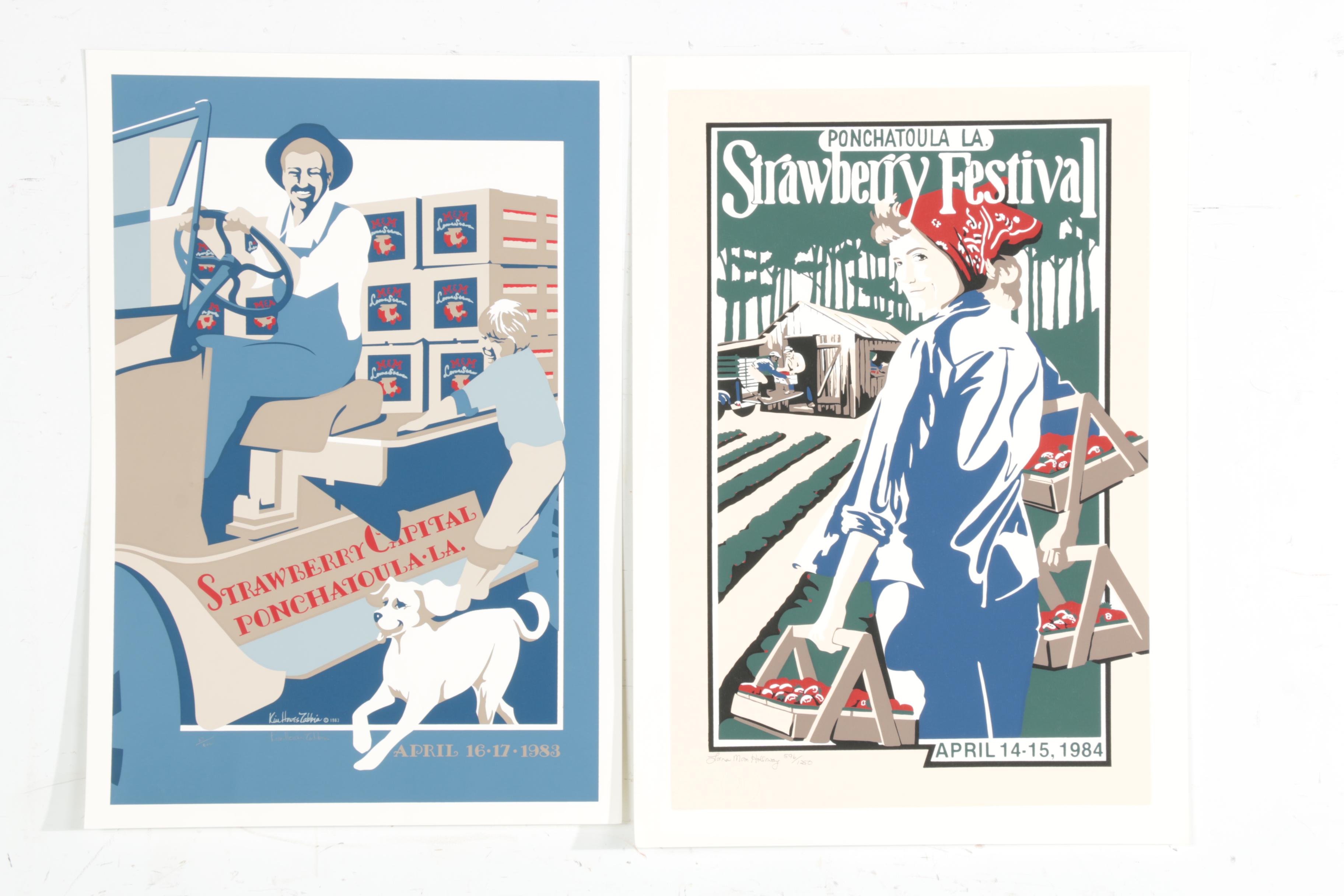 Collection of Limited Edition Louisiana State Event Posters