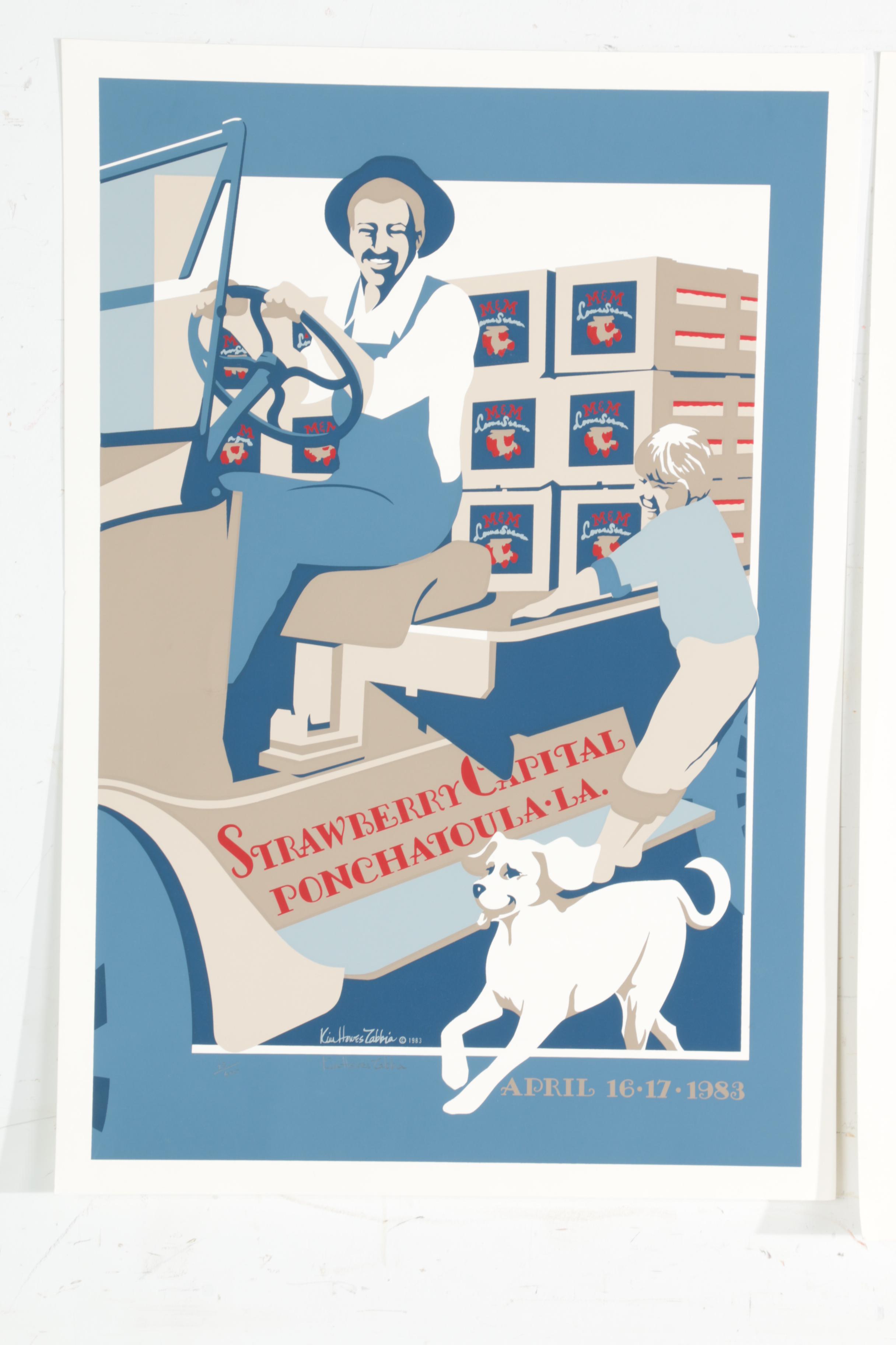 Collection of Limited Edition Louisiana State Event Posters