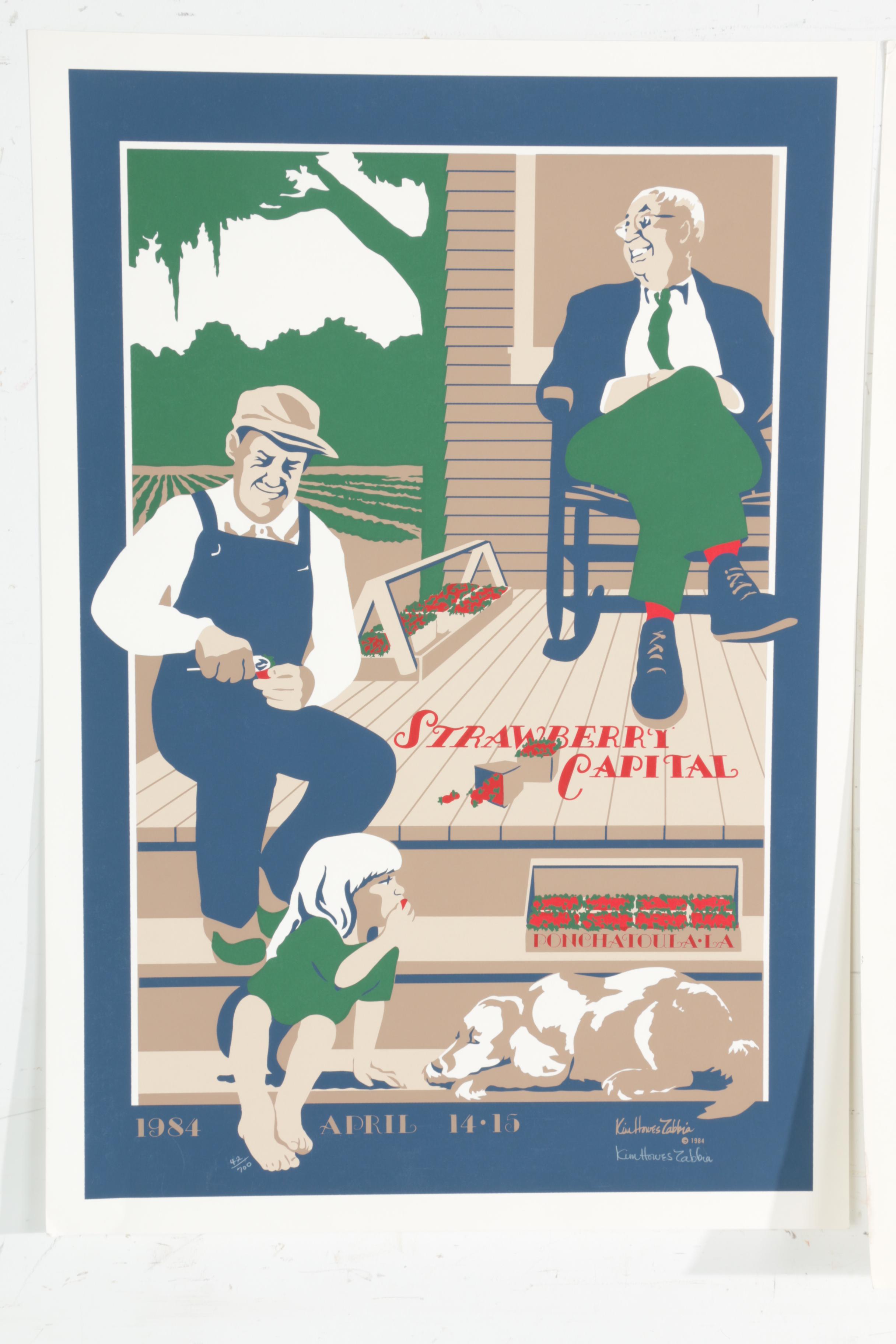 Collection of Limited Edition Louisiana State Event Posters