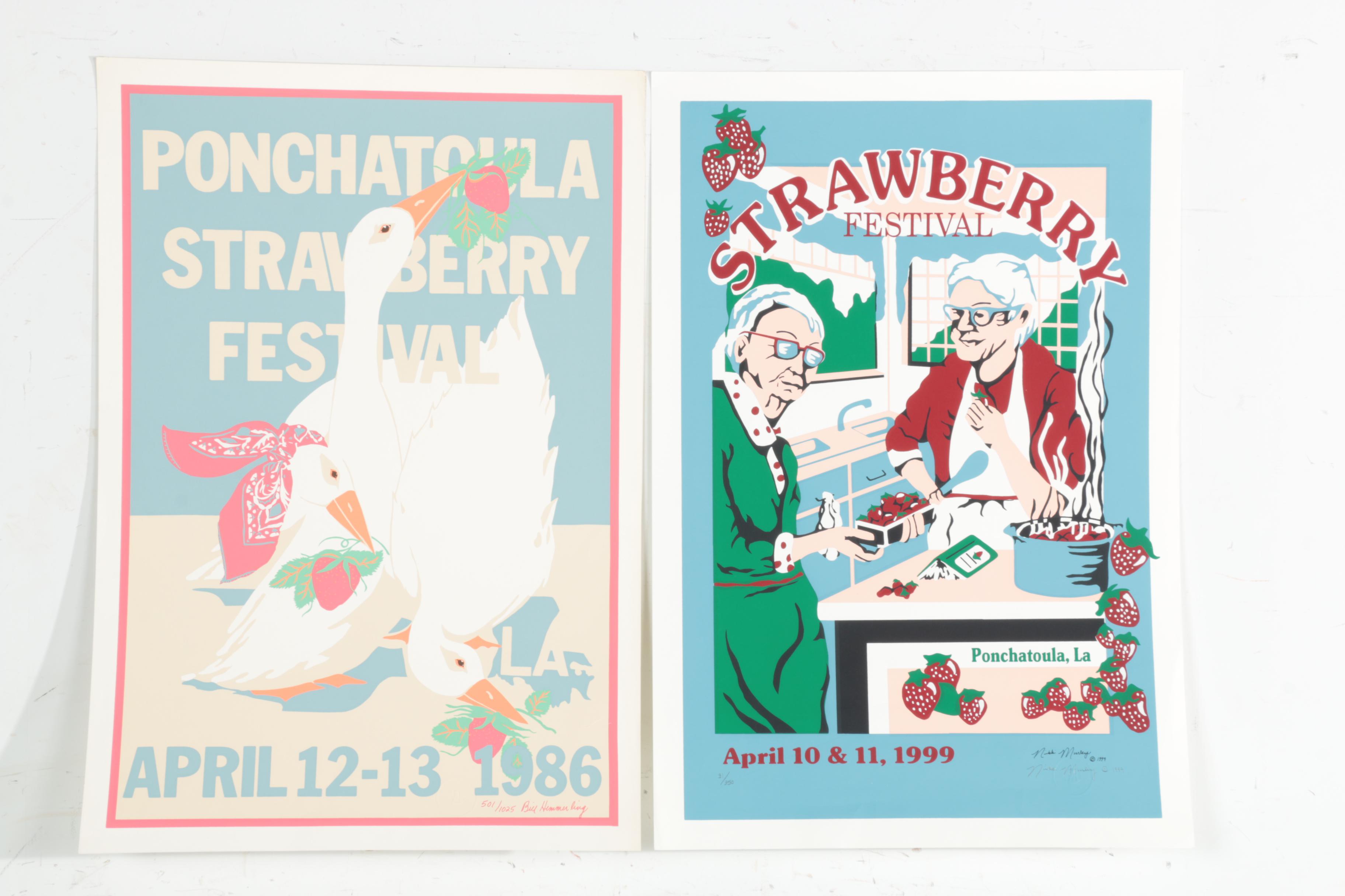 Collection of Limited Edition Louisiana State Event Posters