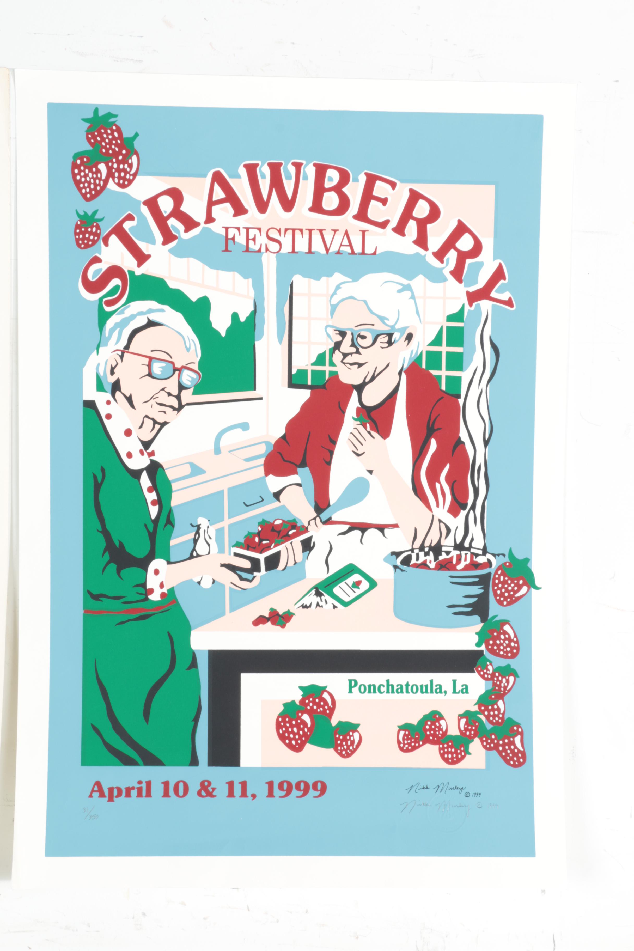 Collection of Limited Edition Louisiana State Event Posters