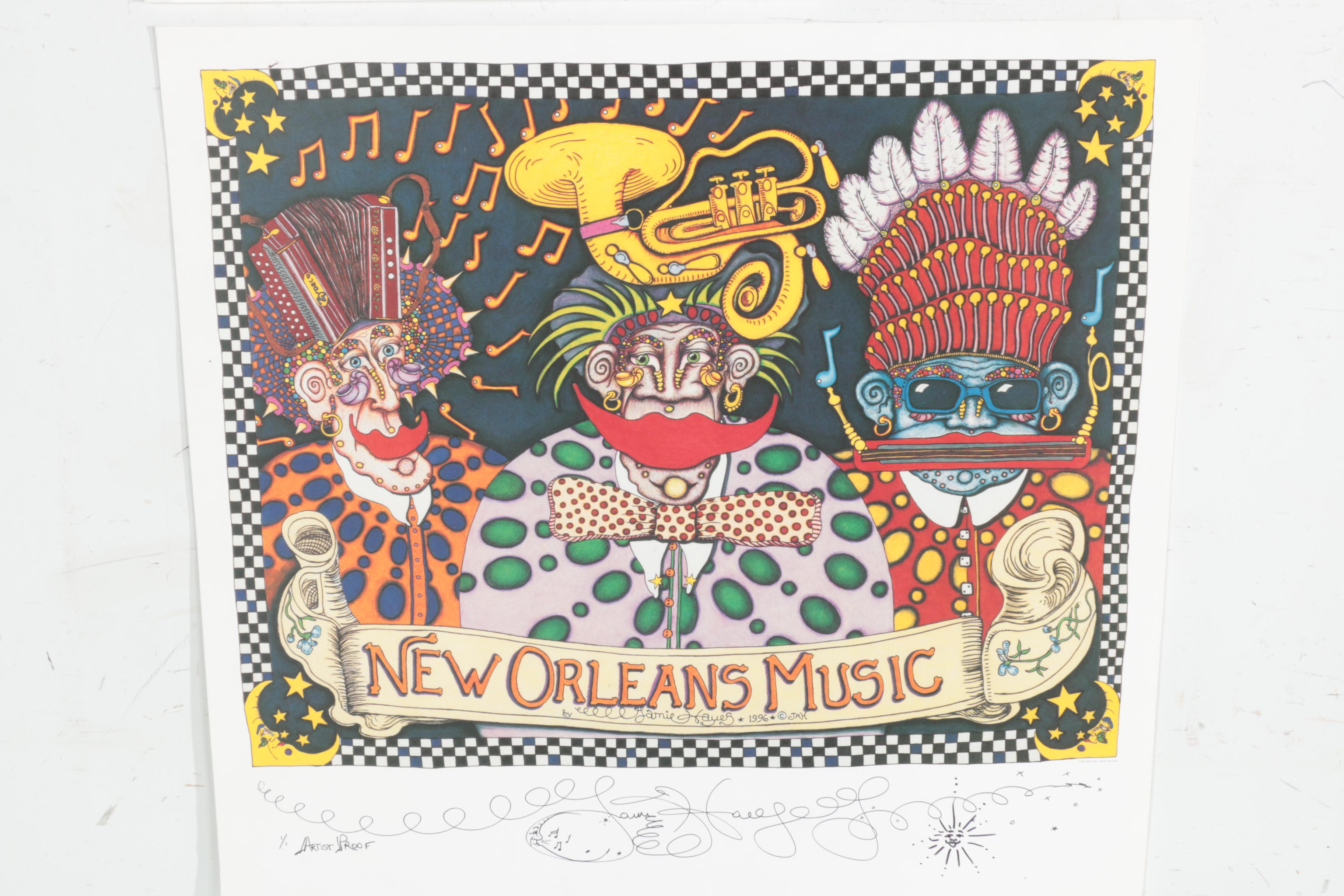 Collection of Limited Edition Louisiana State Event Posters
