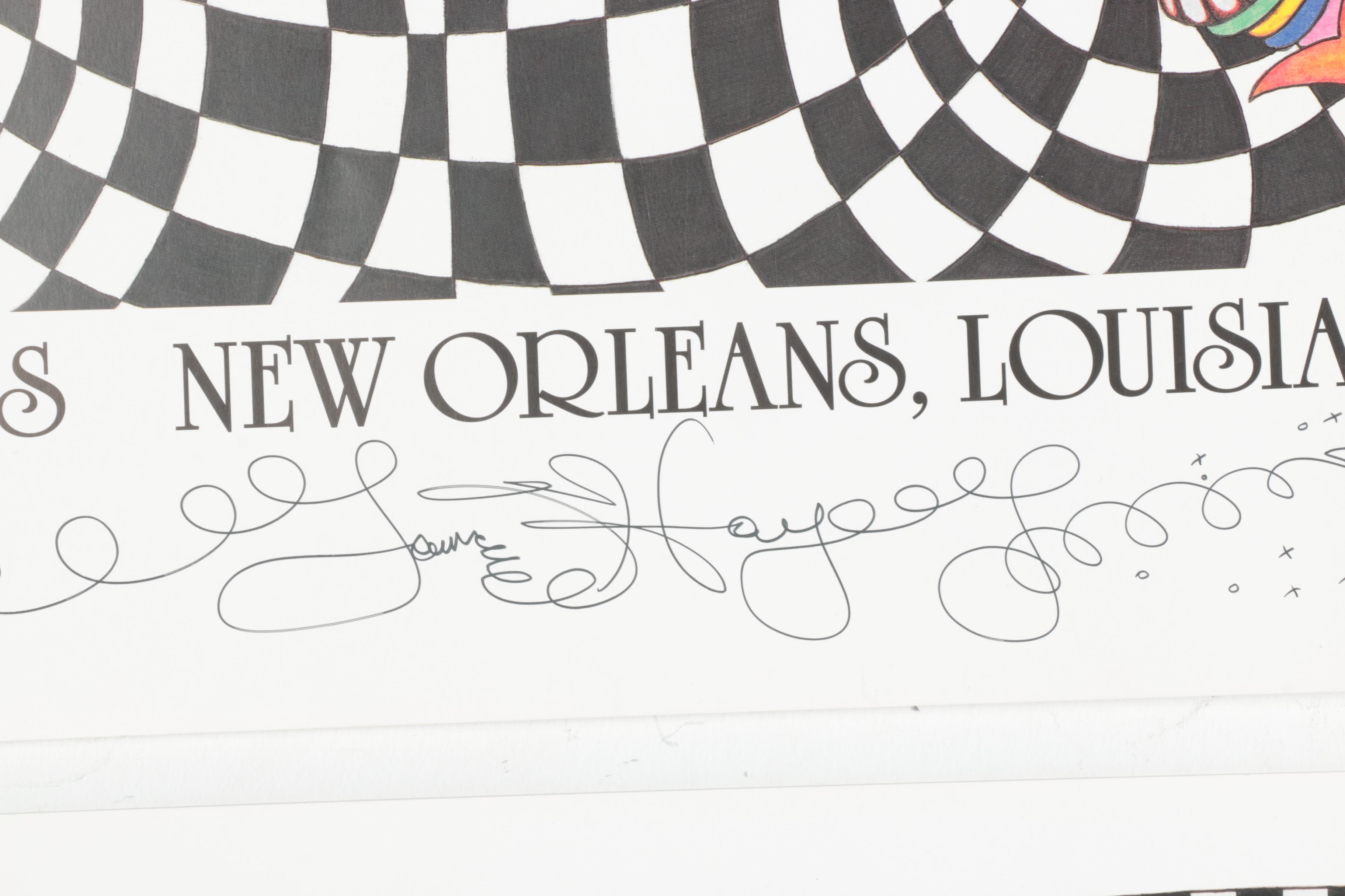 Collection of Limited Edition Louisiana State Event Posters