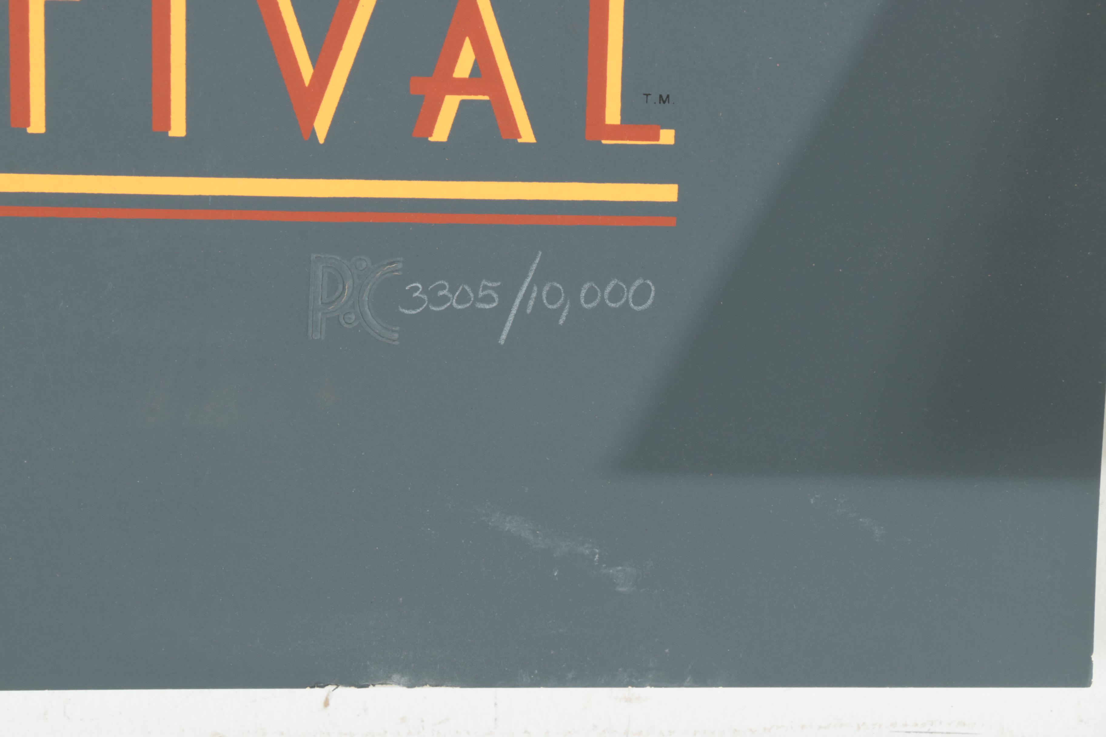 Collection of Limited Edition Louisiana State Event Posters