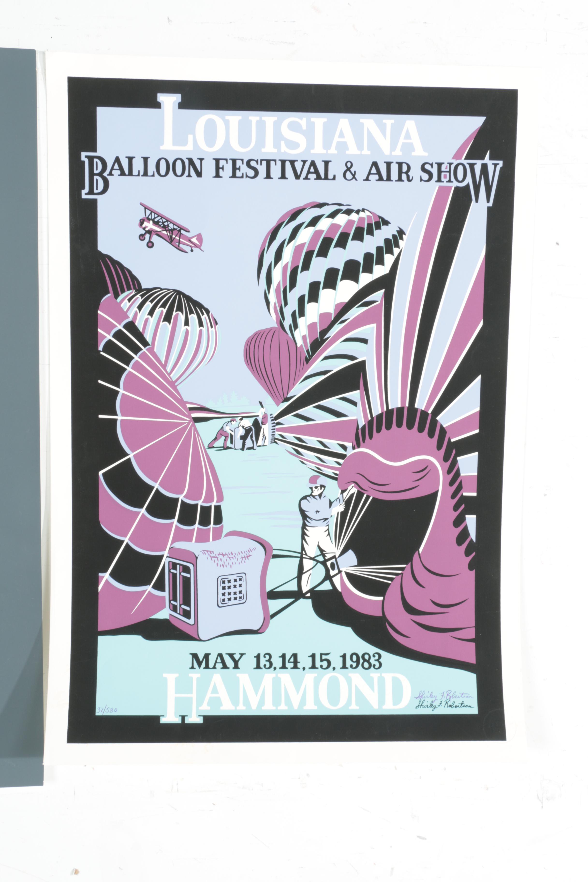 Collection of Limited Edition Louisiana State Event Posters