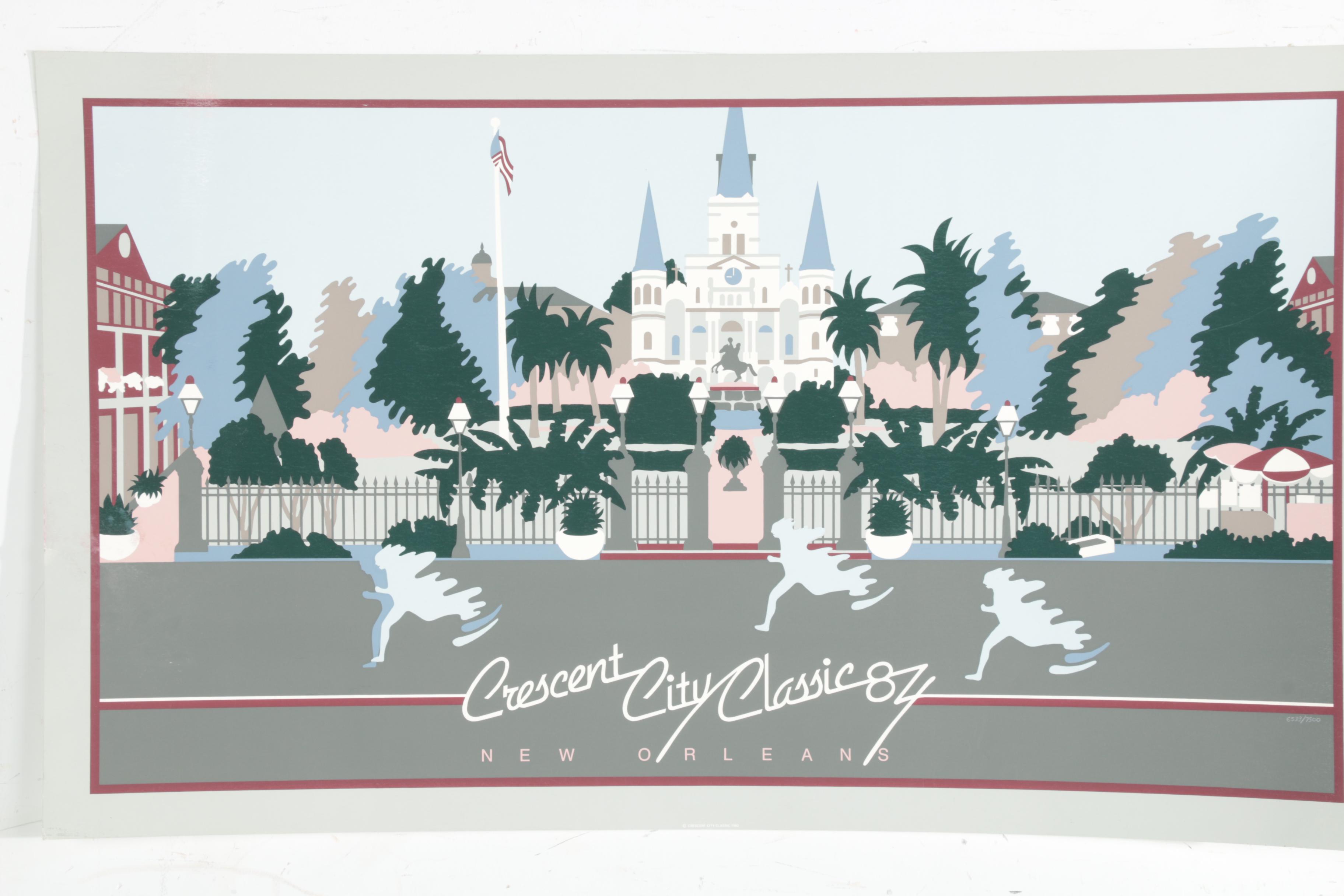 Collection of Limited Edition Louisiana State Event Posters