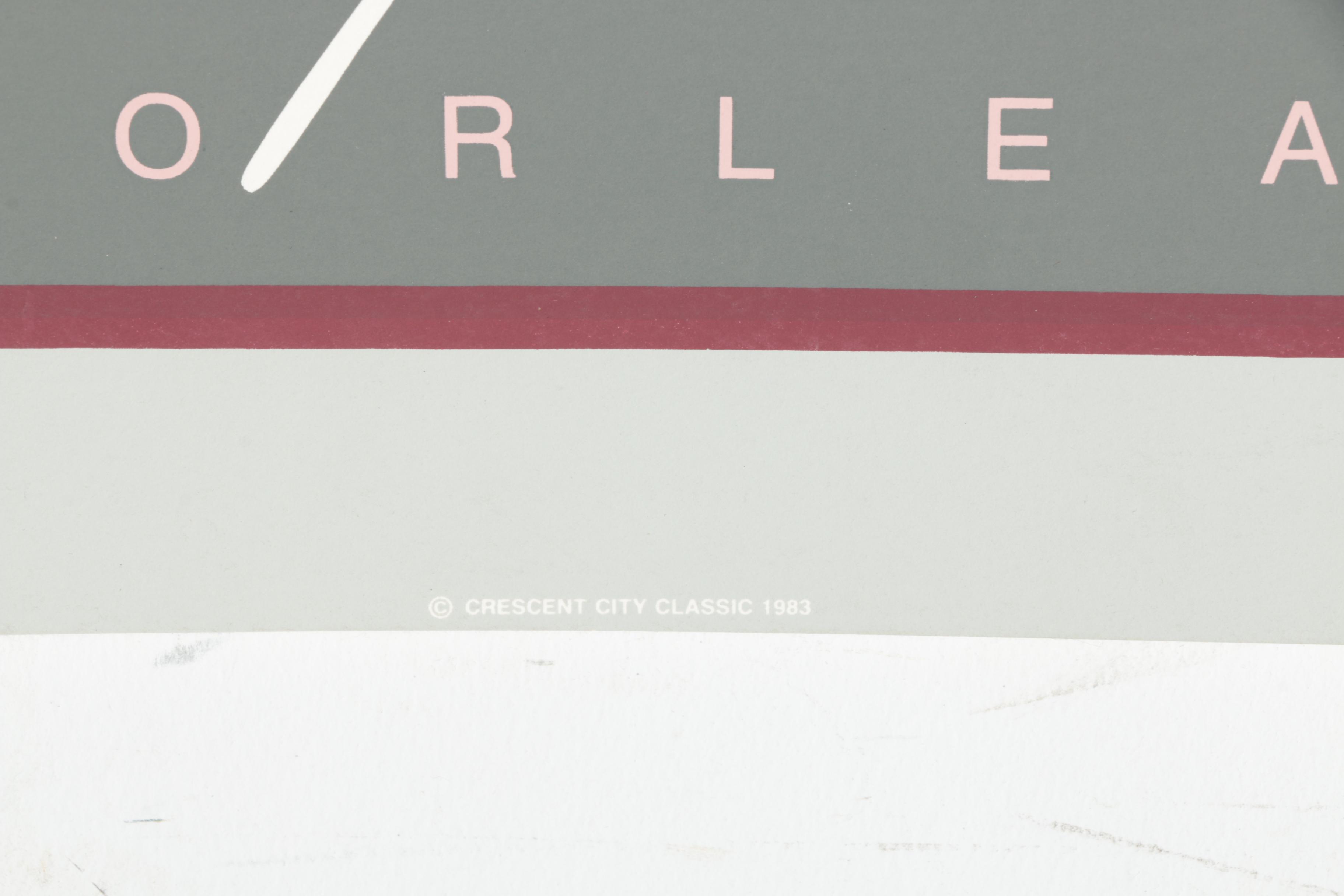 Collection of Limited Edition Louisiana State Event Posters