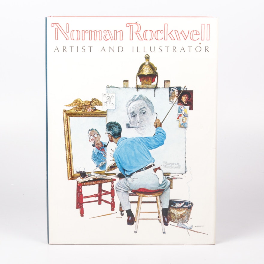 "Norman Rockwell Artist and Illustrator" Coffee Table Book