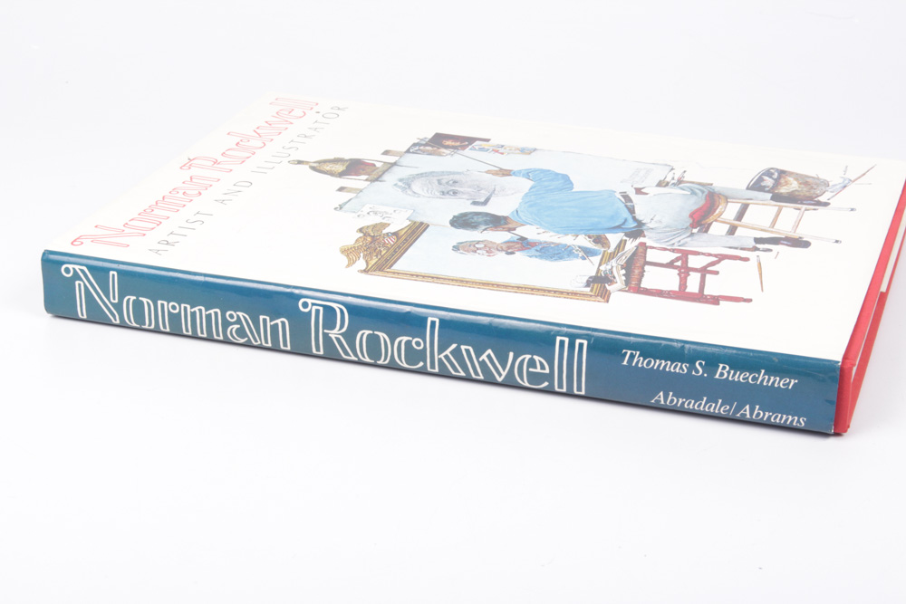 "Norman Rockwell Artist and Illustrator" Coffee Table Book