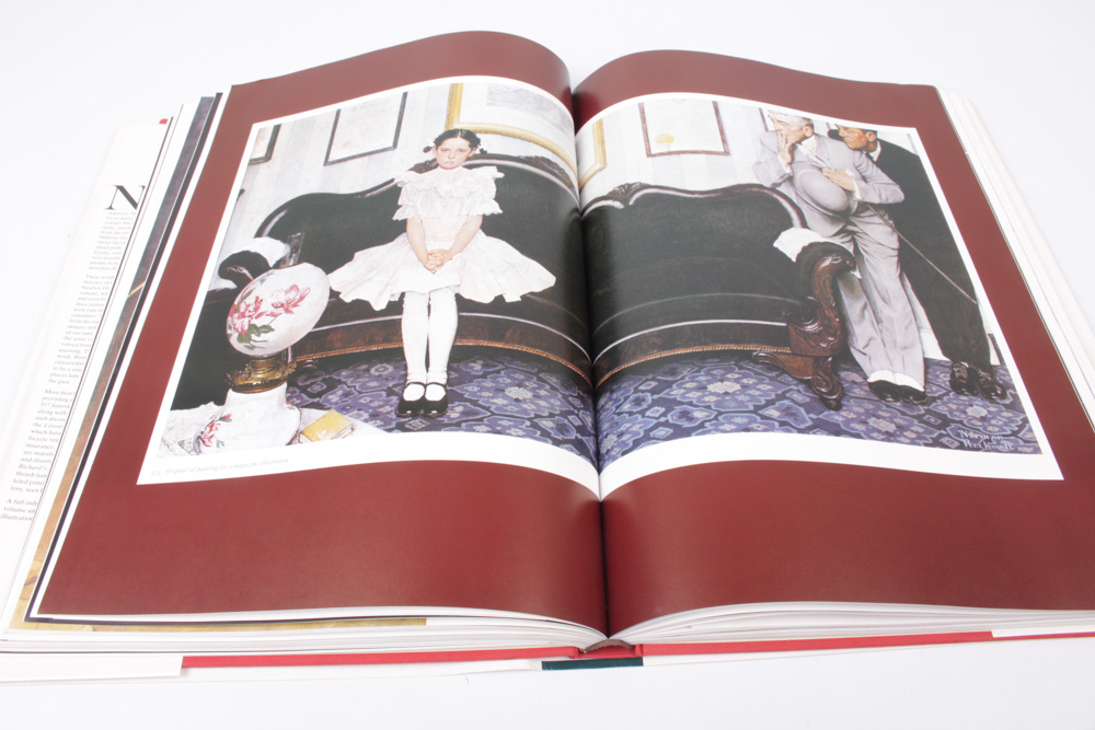 "Norman Rockwell Artist and Illustrator" Coffee Table Book