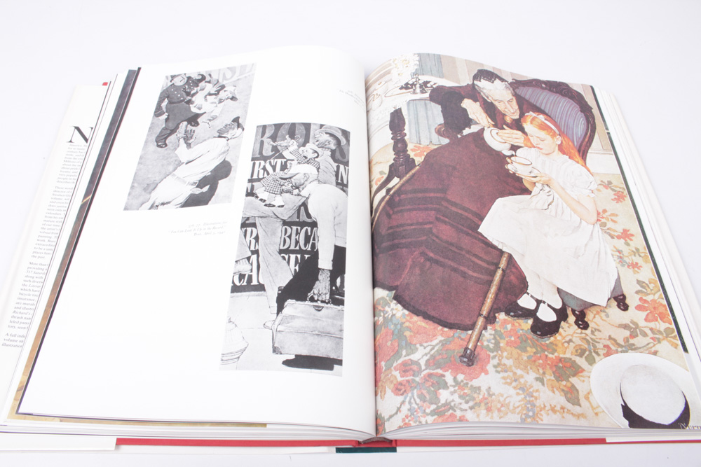 "Norman Rockwell Artist and Illustrator" Coffee Table Book