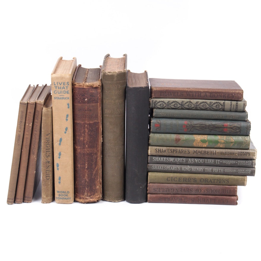 Antique Library of Classic Books