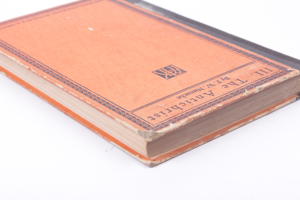 1920 "The Antichrist" by Friedrich Nietzsche
