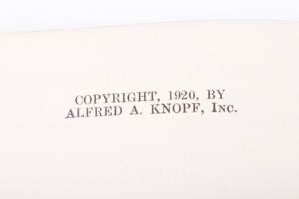 1920 "The Antichrist" by Friedrich Nietzsche