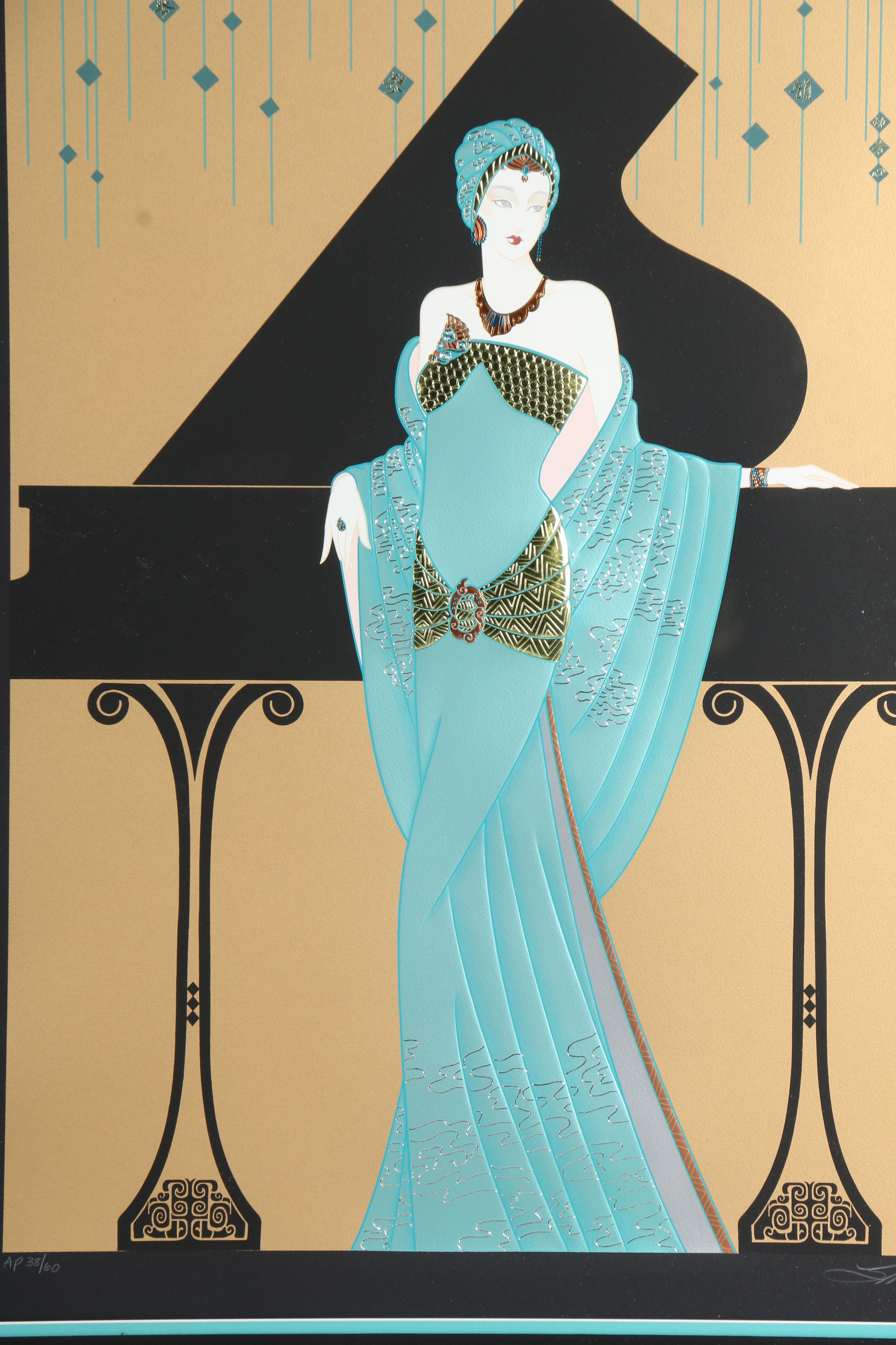 Lillian Shao Limited Edition Artist Proof Serigraphs "Cabaret Suite"