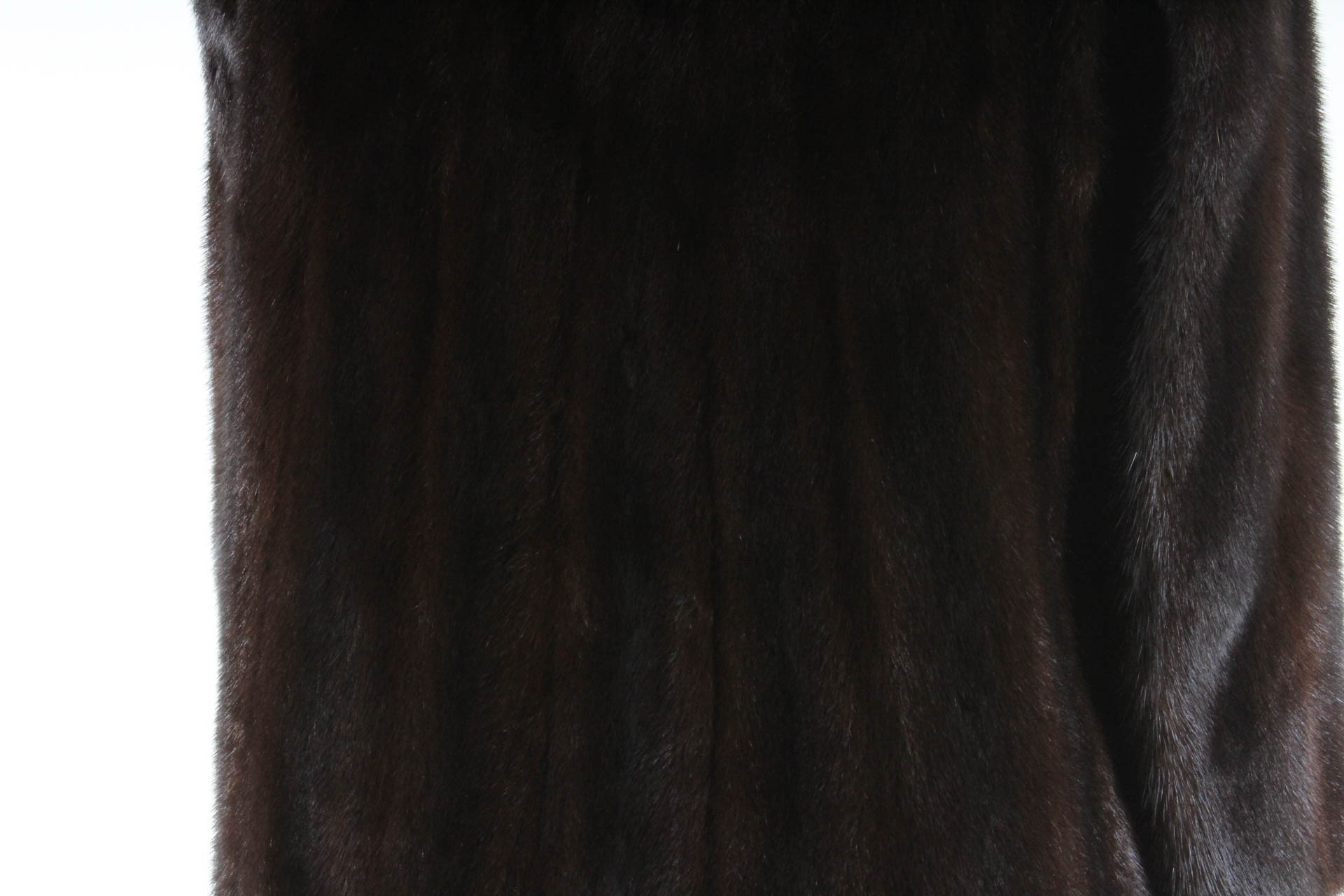 Vintage Mahogany Mink Fur Stroller