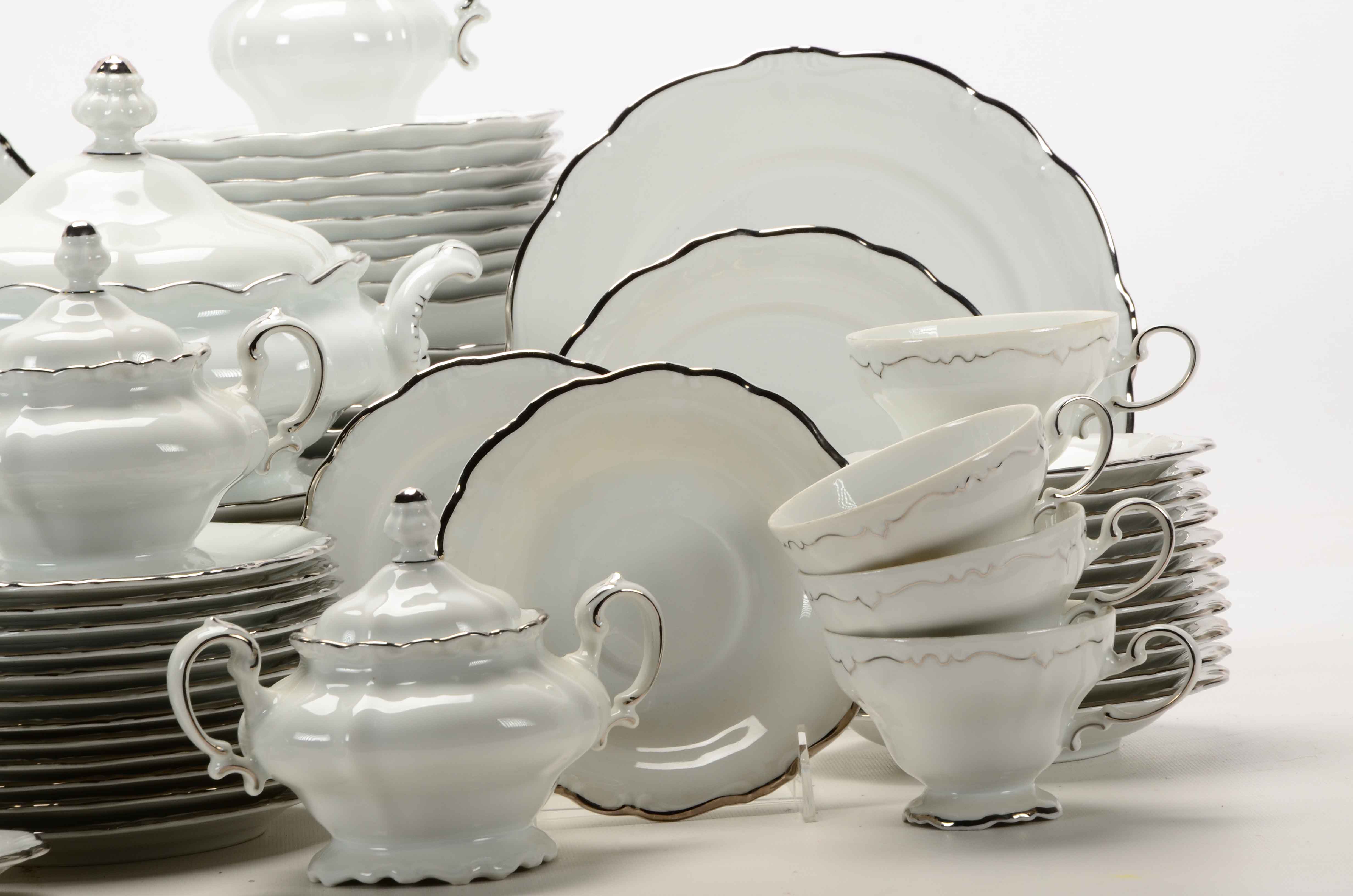 Large Service of Johann Haviland Bavaria Germany China