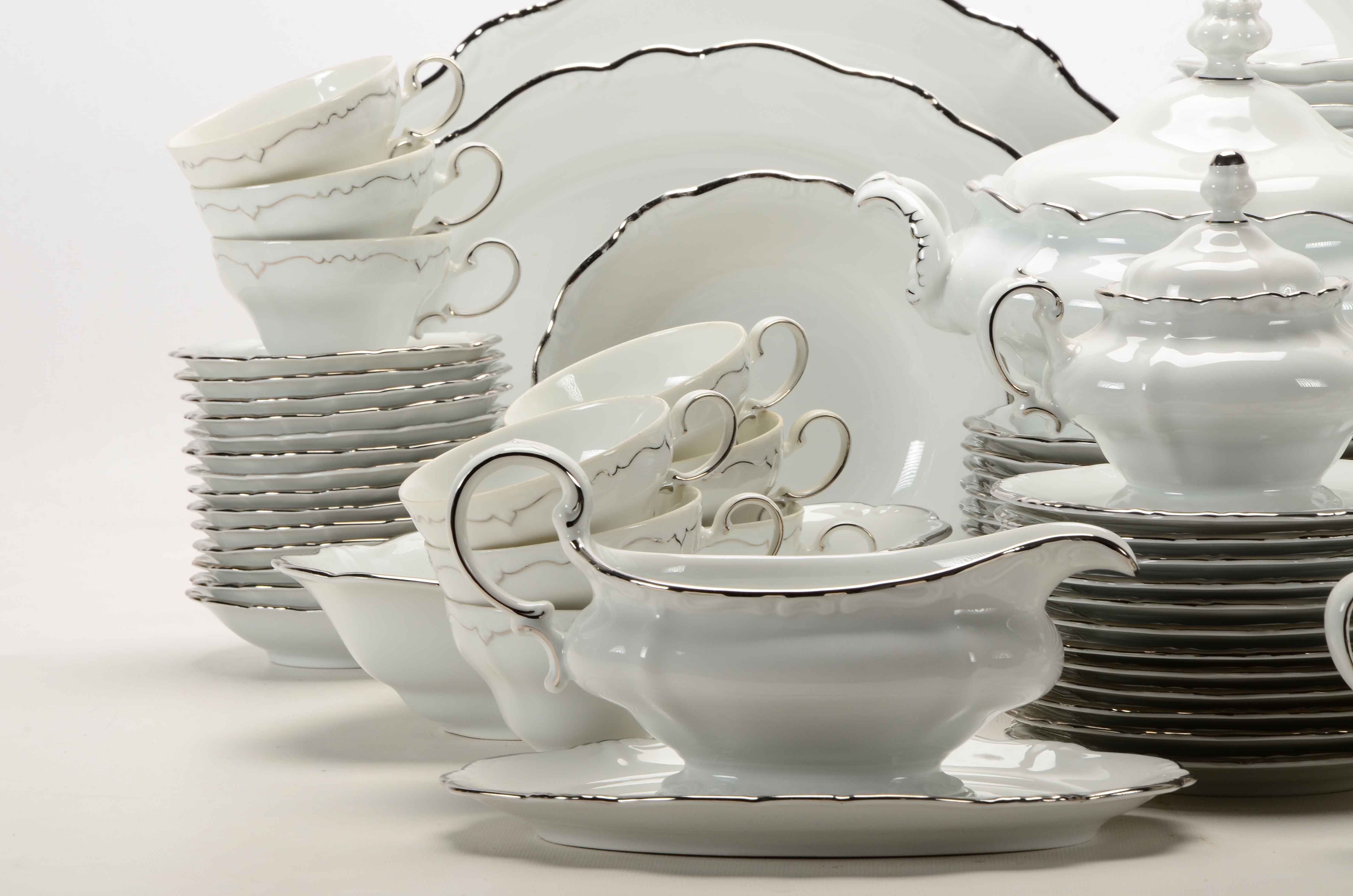 Large Service of Johann Haviland Bavaria Germany China