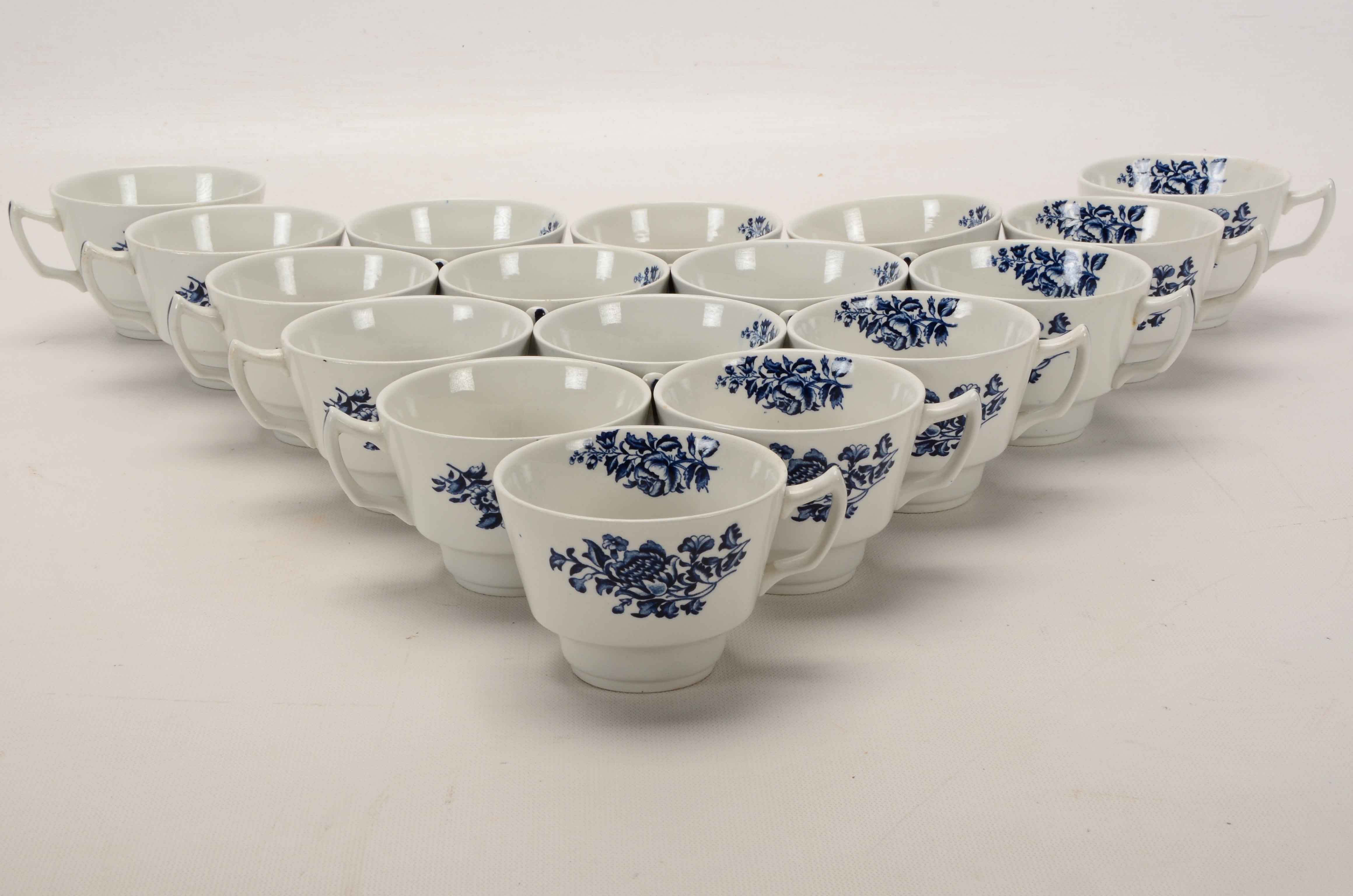 Complete Set of Booths "Peony" China for Fourteen